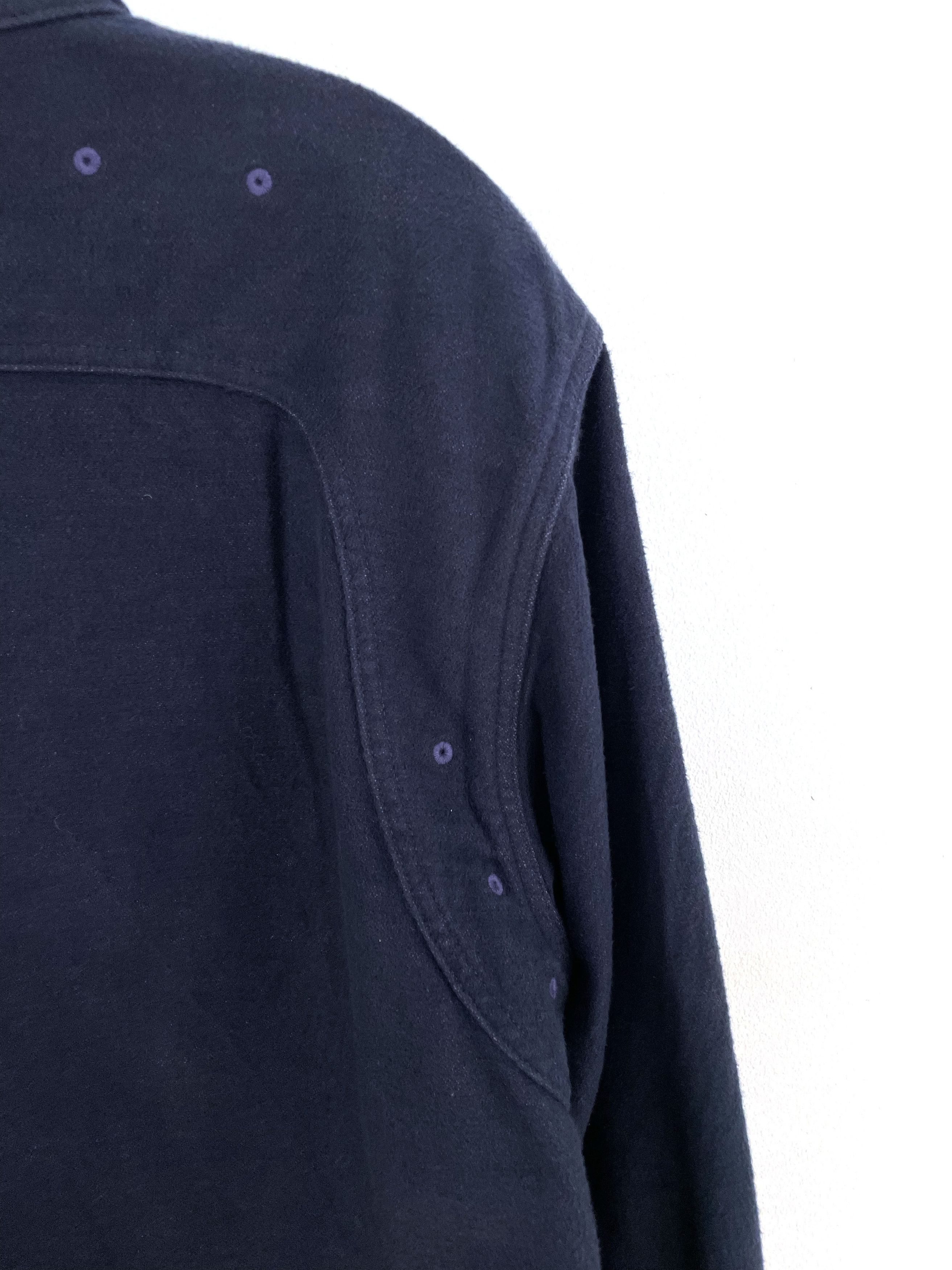 Kapital Fleece Cargo Shirt Size US XL / EU 56 / 4 - 11 Thumbnail