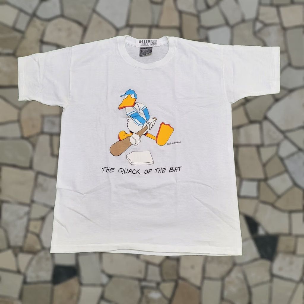 Vintage Vintage Funny Baseball Duck Shirt Medium 19x24 Quack-Of-The-Bat Size US M / EU 48-50 / 2 - 1 Thumbnail