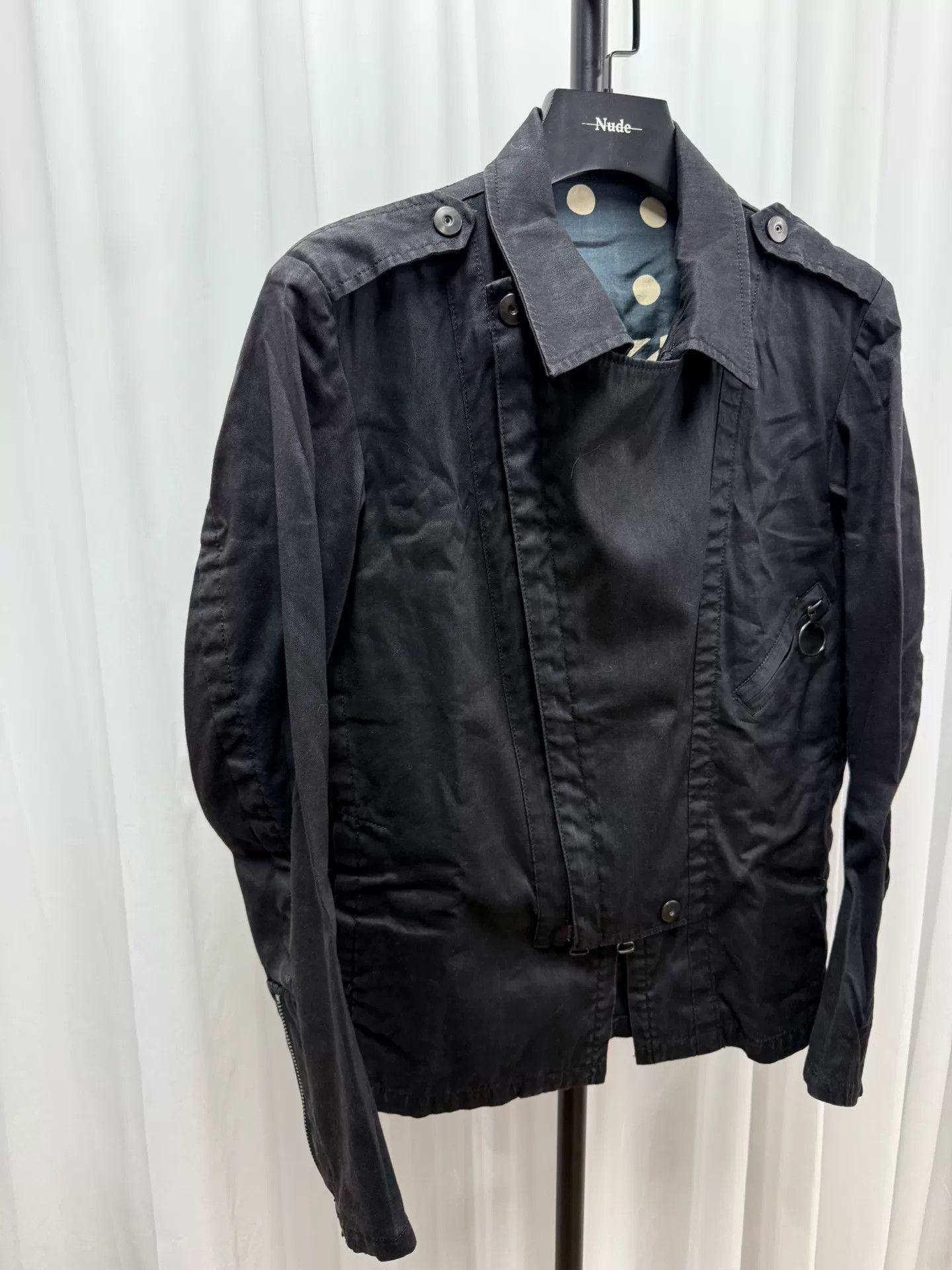 Yohji Yamamoto Y's for Men Deconstructed Ramie Cotton Jacket Size US S / EU 44-46 / 1 - 3 Thumbnail