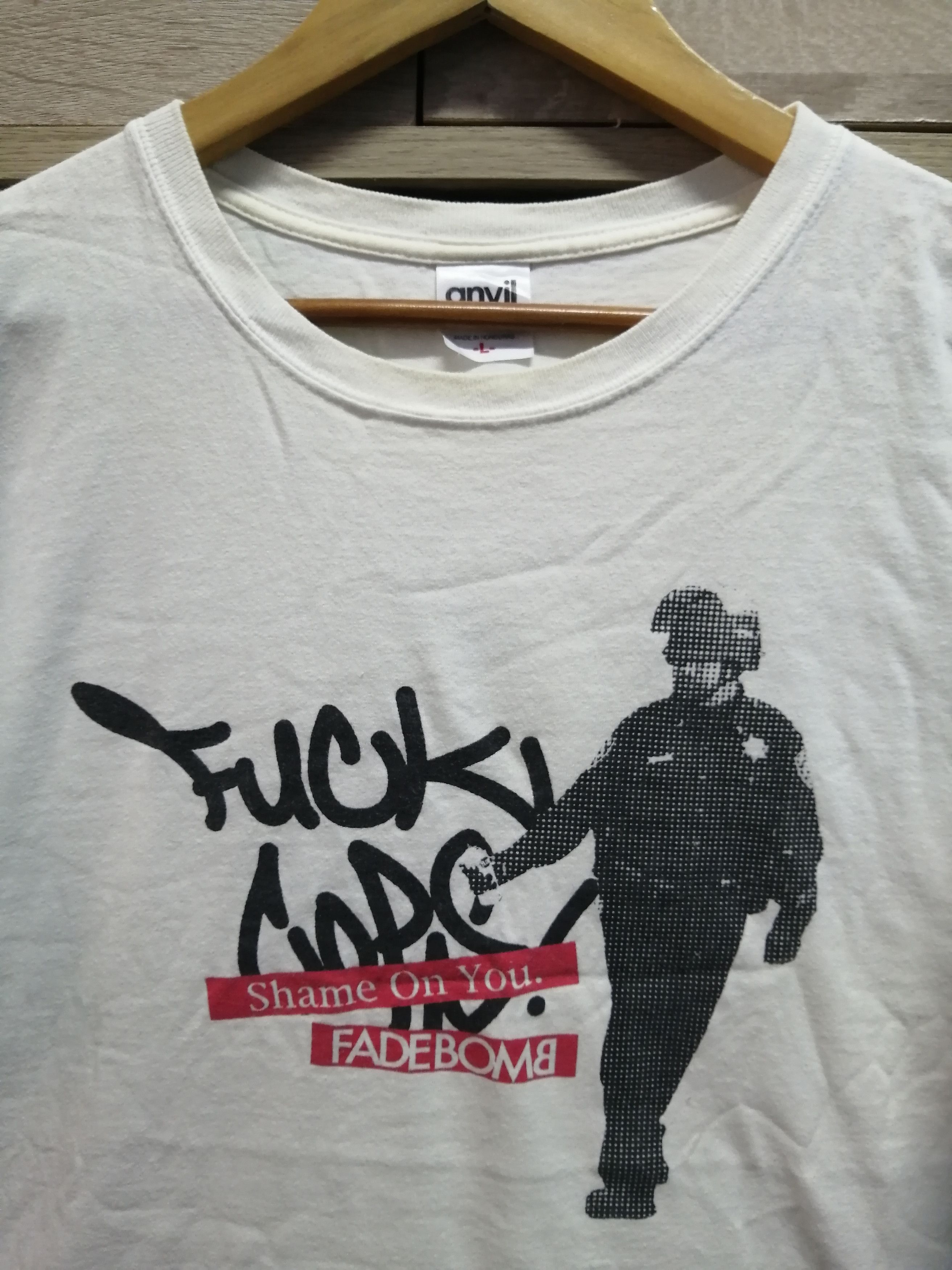 Vintage VINTAGE MOVIE FUCK COPS VERY RARE Size US L / EU 52-54 / 3 - 3 Thumbnail