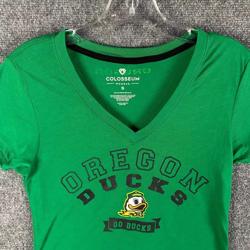 Colosseum Athletics Oregon Ducks Top Women's Small Colosseum Short Sleeve Size S / US 4 / IT 40 - 2 Thumbnail