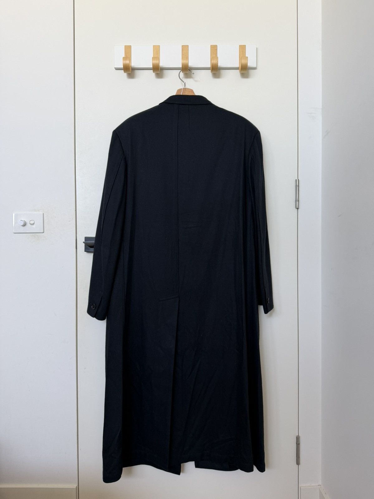 Yohji Yamamoto 23SS Silk Double Lapel Long Jacket Size US M / EU 48-50 / 2 - 3 Thumbnail