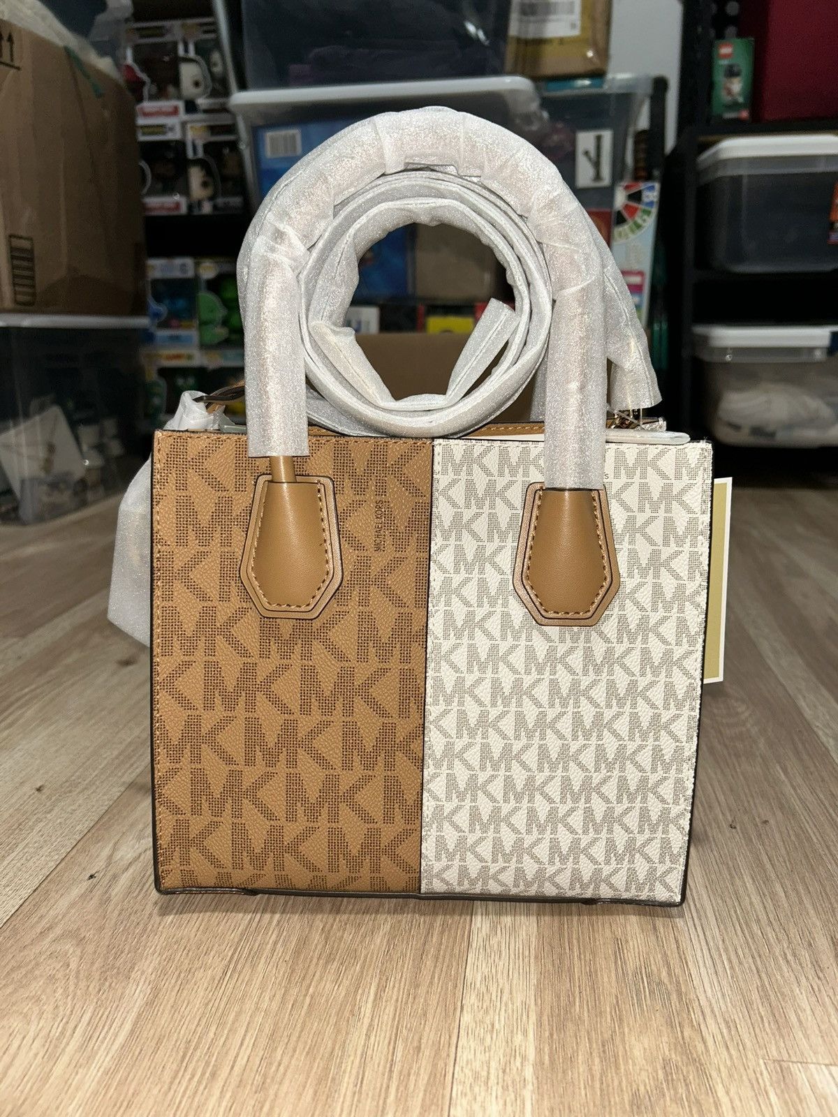 Michael Kors Michael Kors Two-Tone Mercer Bag Size ONE SIZE - 2 Thumbnail
