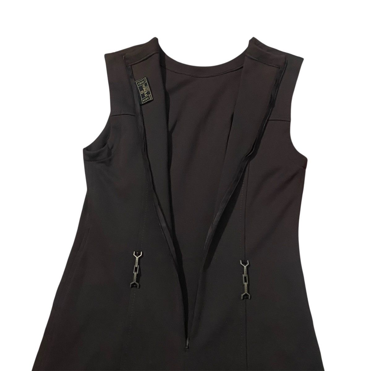 Fendi ‼️LAST DROP‼️Fendi Jeans Brown Sleeveless Dress Minimalist Size S / US 4 / IT 40 - 17 Thumbnail