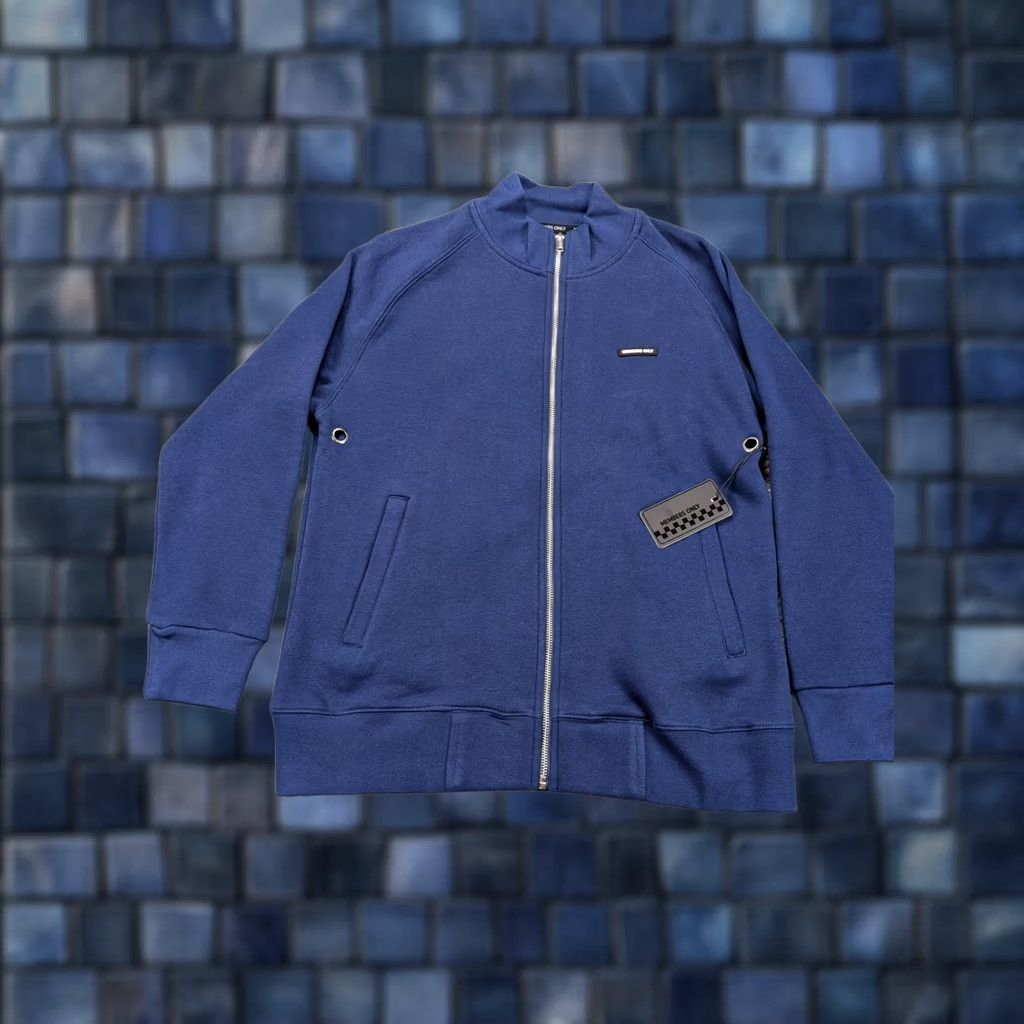 Members Only Members Only Jacket Mens M Navy Blue Fleece Full Zip Pockets Casual Size US M / EU 48-50 / 2 - 1 Thumbnail