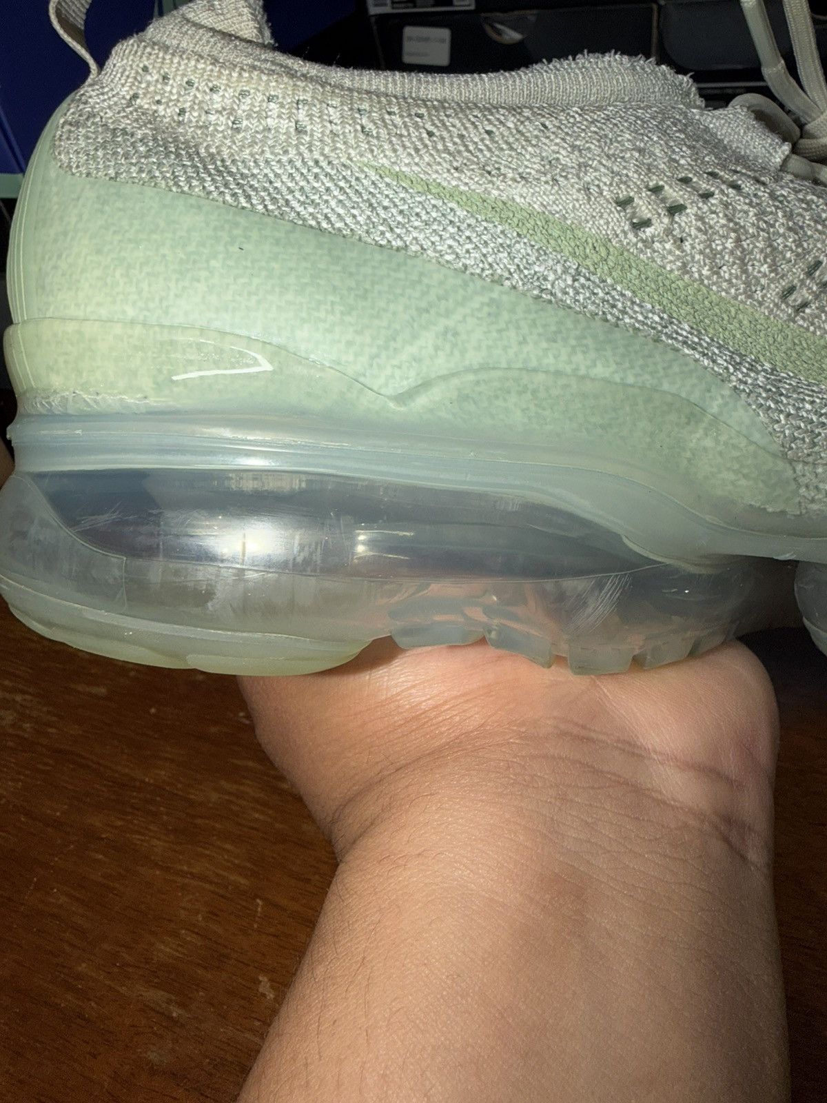 Nike Air VaporMax 2023 Flyknit Honeydew size 12 Size US 12 / EU 45 - 10 Thumbnail