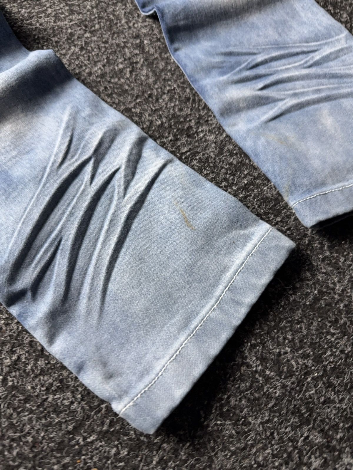 Japanese Brand Y2K JRW-4906 Japanese Style 90s Distressed Moto m Jeans Size 25" / US 0 / IT 36 - 17 Thumbnail