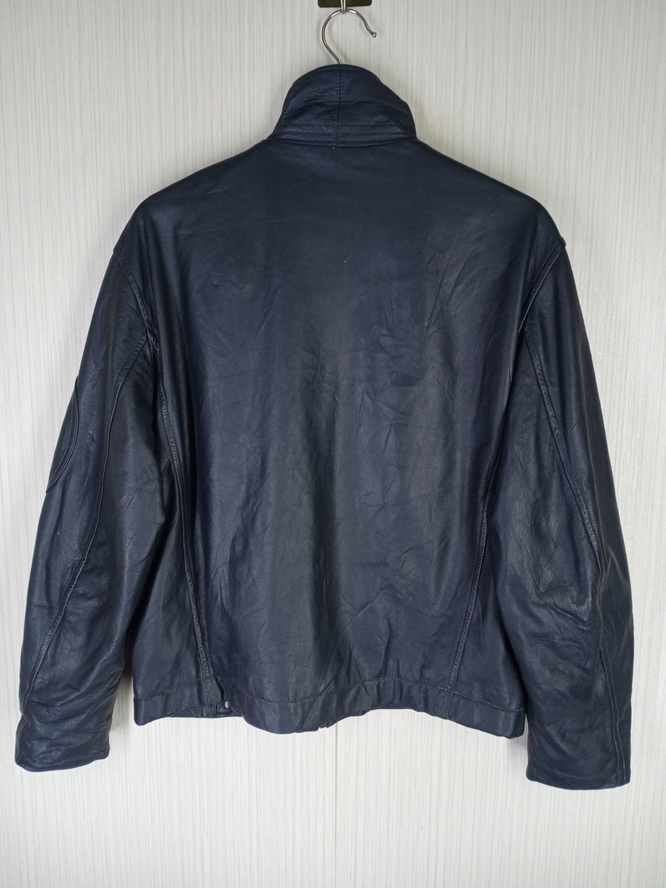 Alpha Industries VINTAGE ALPHA INDUSTRIES LEATHER GENUINE COWHIDE JACKET Size US M / EU 48-50 / 2 - 19 Thumbnail