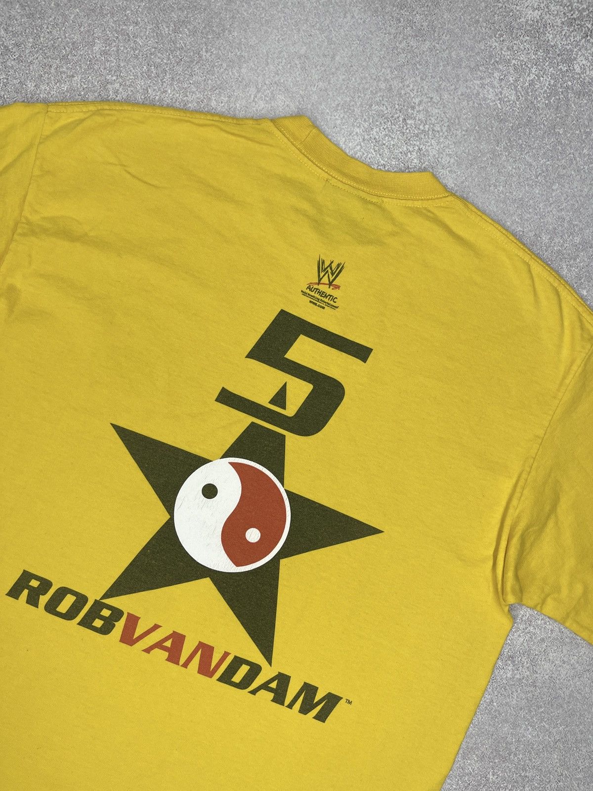 WWE Vintage WWE Rob Van Dam RVD High Flying T Shirt WWF ECW Size US M / EU 48-50 / 2 - 4 Thumbnail