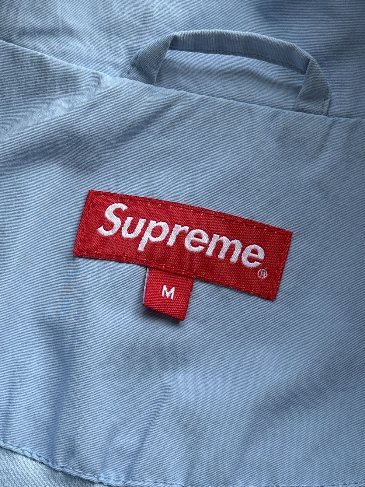 Supreme Supreme Paneled Track Jacket Light Blue Size Medium Size US M / EU 48-50 / 2 - 7 Thumbnail