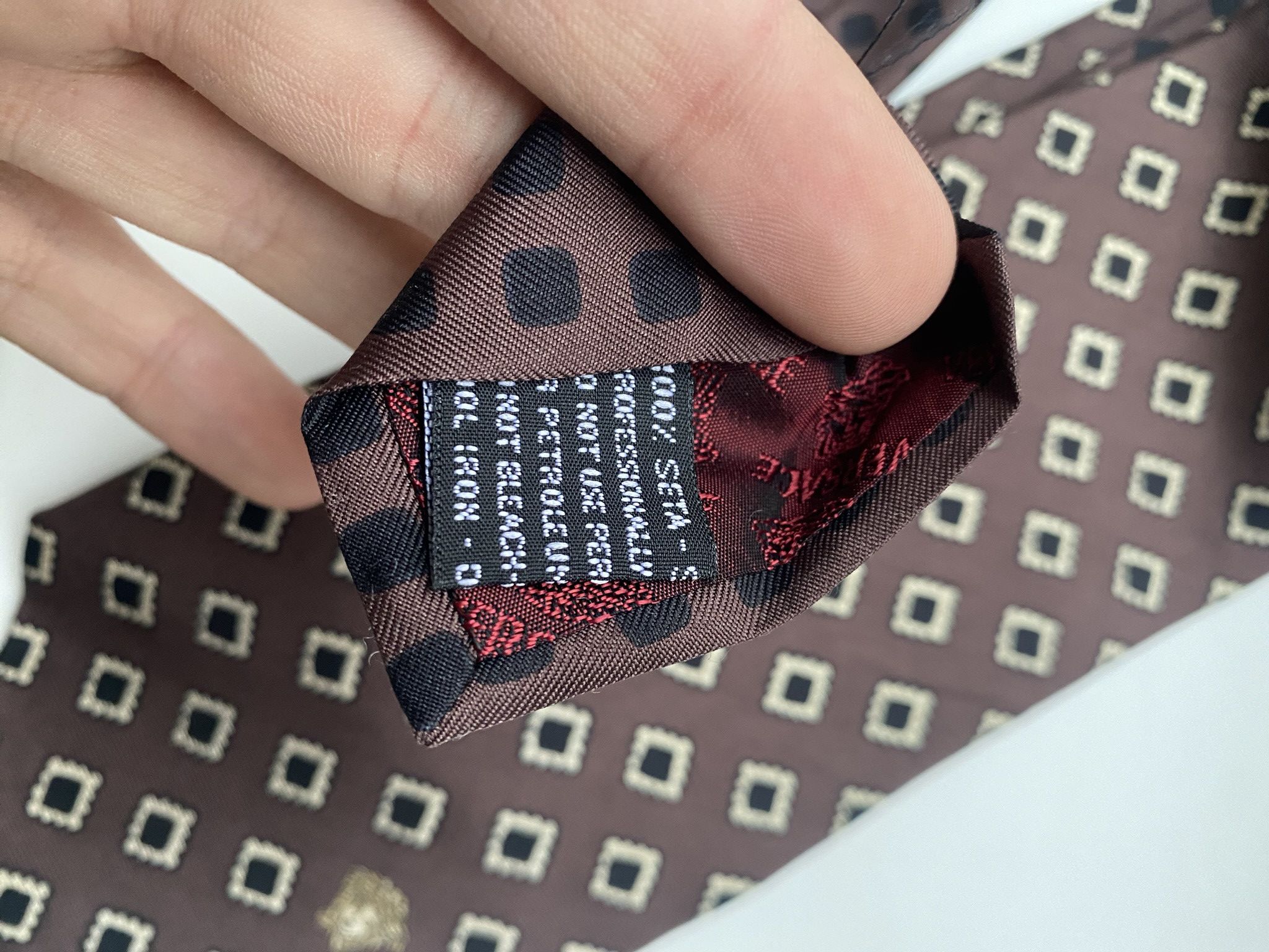 Designer × Versace Gianni Versace Tie Luxury Size ONE SIZE - 4 Thumbnail