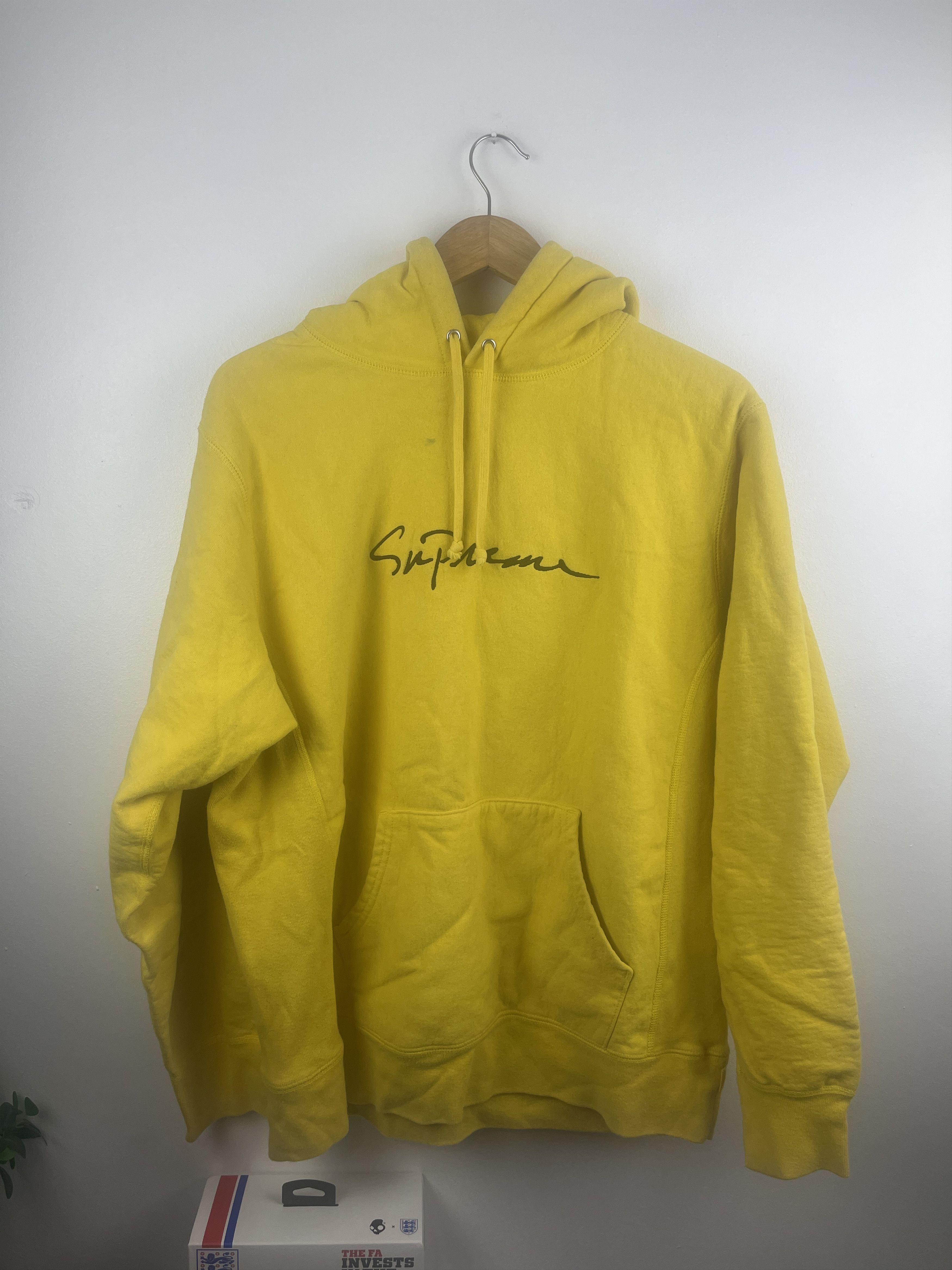パーカー・フーディ Supreme Classic Script Hooded Sweatshirt 18 FW WEEK 0 Supreme Classic Script Hooded Sweatshirt (FW18) - $168