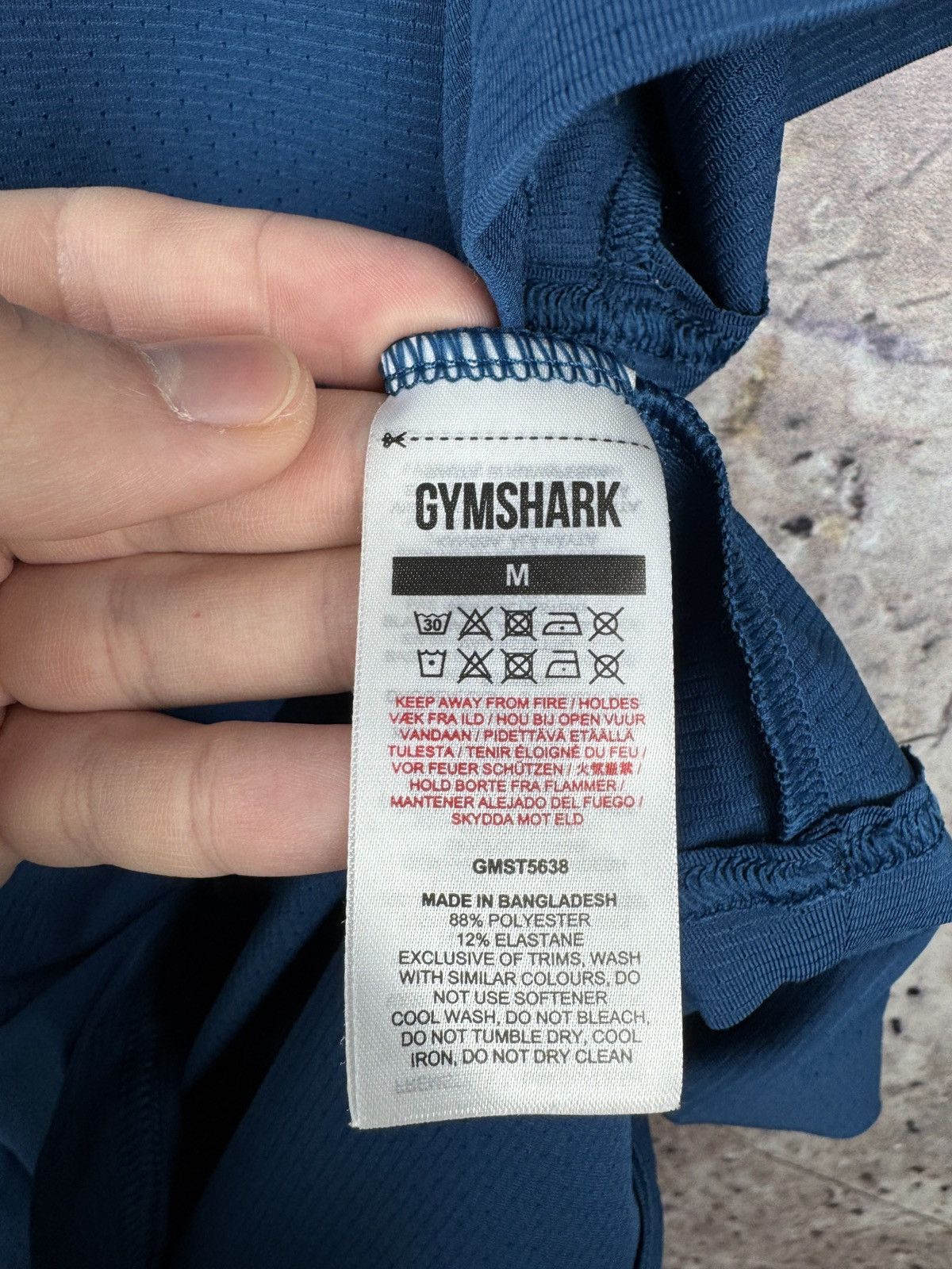 Gymshark Men’s Gymshark T-Shirt Blue Size Medium Size US M / EU 48-50 / 2 - 7 Thumbnail