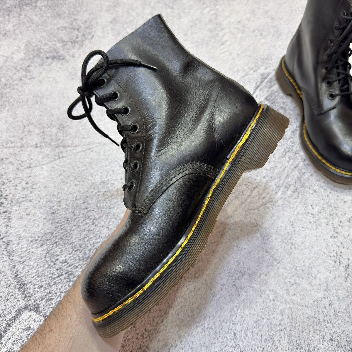 Dr. Martens Rare Vintage Dr. Martens 1980s Steel Toe US9.5 UK9 EU43 Size US 9.5 / EU 42-43 - 5 Thumbnail