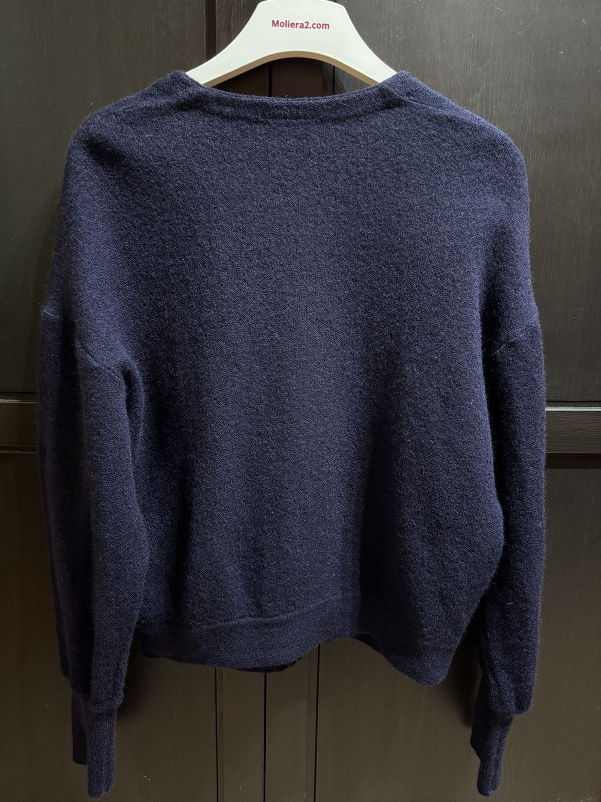 Lacoste Lacoste- Wool cardigan Vintage Size L / US 10 / IT 46 - 2 Thumbnail