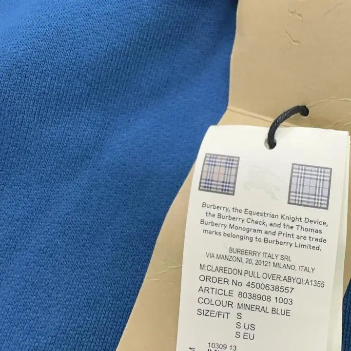 Burberry Burberry Burberry SS22 Logo Print Hoodie for Men-2507 Size US S / EU 44-46 / 1 - 5 Thumbnail