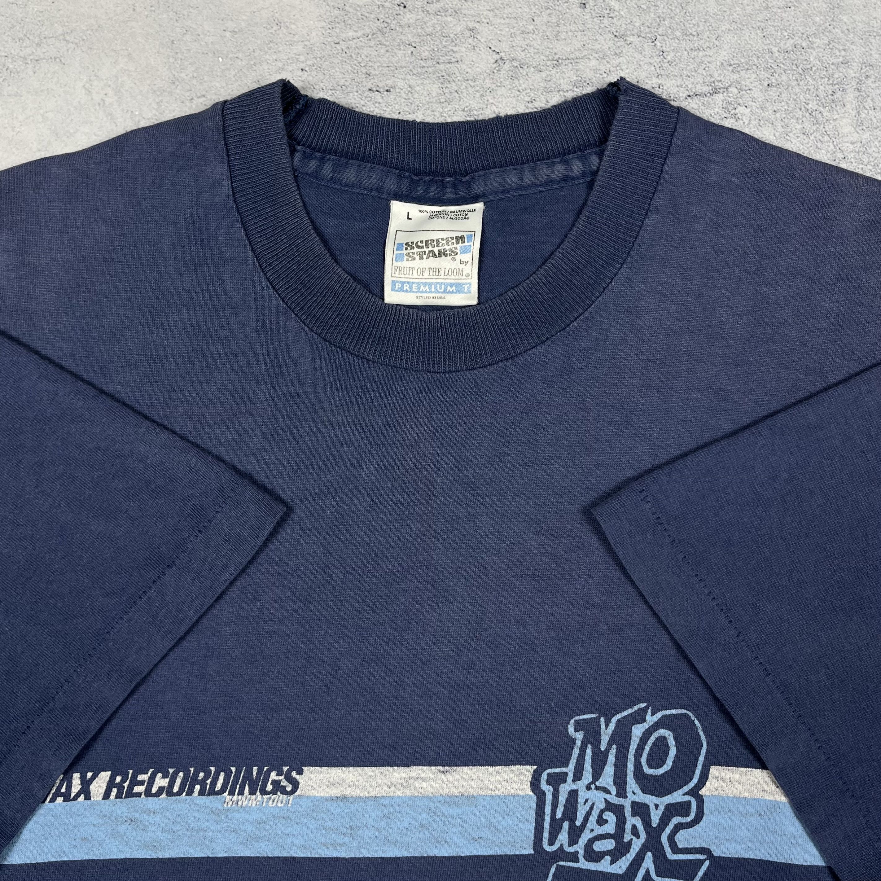 Vintage Vintage Mo Wax Recordings T Shirt 90’s Size US L / EU 52-54 / 3 - 3 Thumbnail