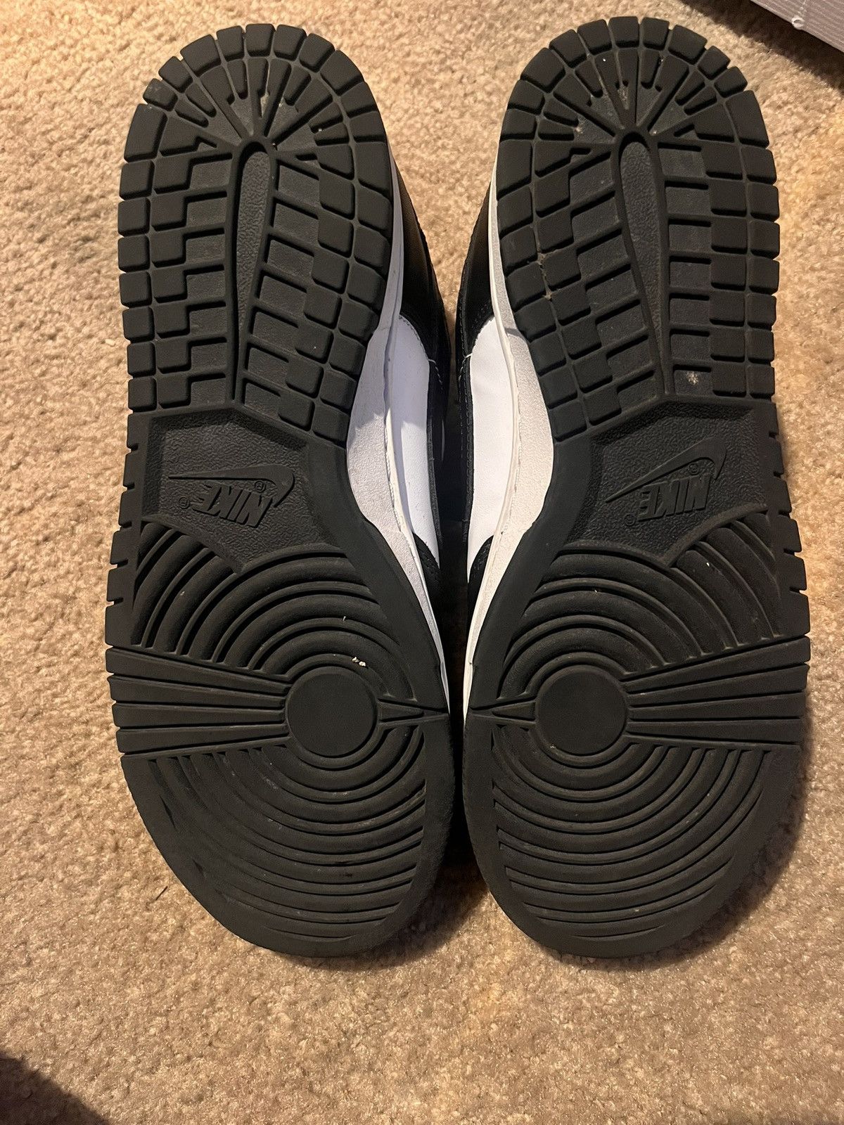 Nike Nike Pandas, Dunk Low Size US 9.5 / EU 42-43 - 5 Thumbnail