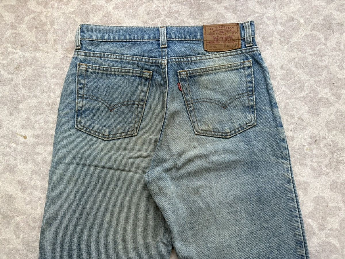 Levi's Vintage Clothing 90’s Levi's 510 Stone Washed/Light Indigo Denim Jeans Size US 32 / EU 48 - 14 Thumbnail
