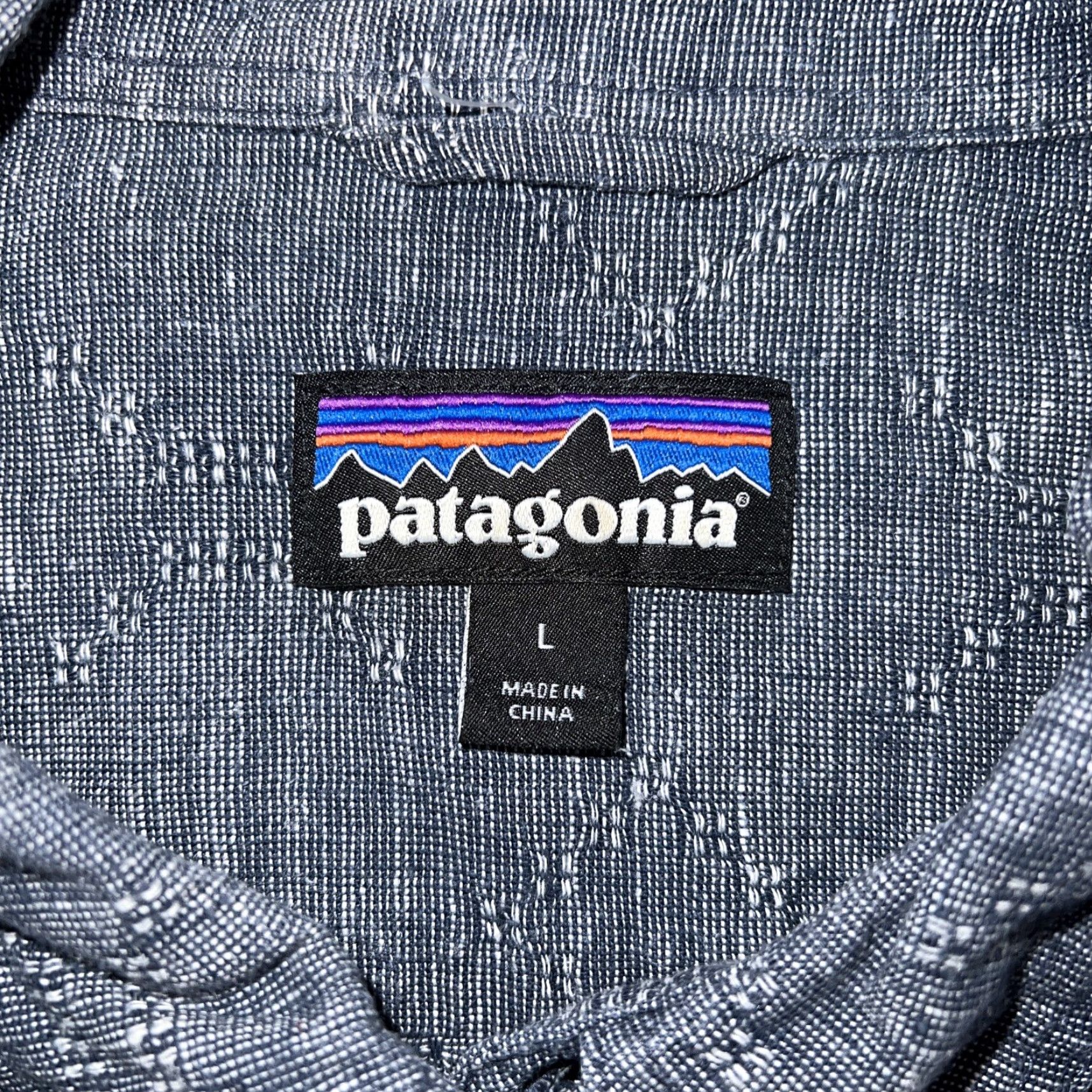 Patagonia Patagonia Button-Up Shirt Mens Size L Gray Short Sleeve Size US L / EU 52-54 / 3 - 3 Thumbnail