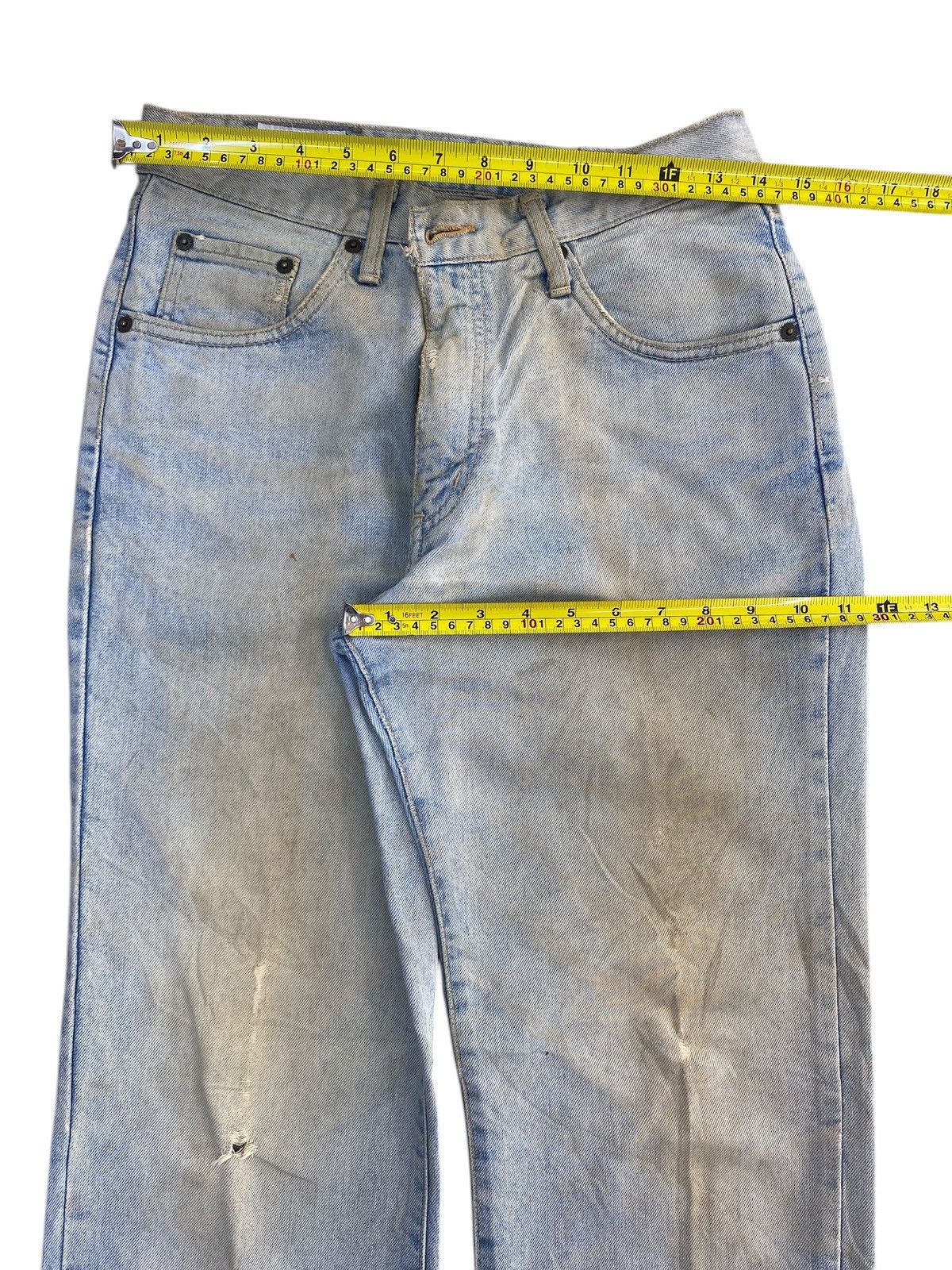Edwin Vintage Edwin Dirty Mud Wash Style Ripped Jeans Size US 28 / EU 44 - 5 Thumbnail
