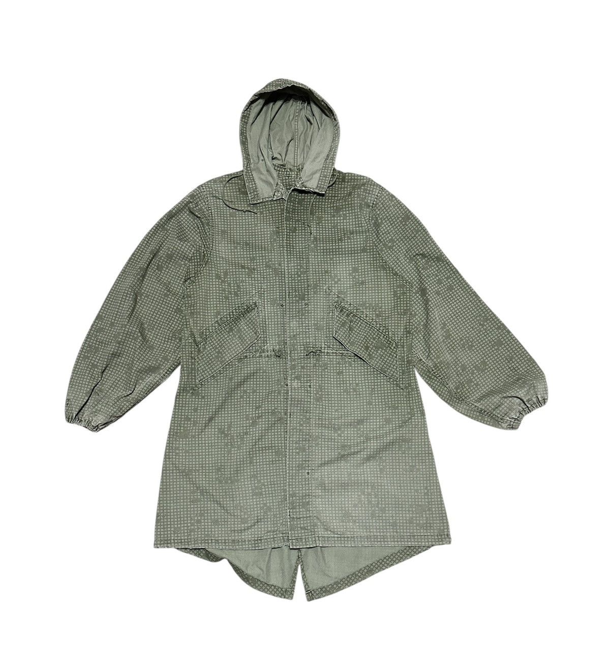 Vintage Vintage Us Army Night Desert Camo Fishtail Parka Jacket Size US S / EU 44-46 / 1 - 1 Thumbnail