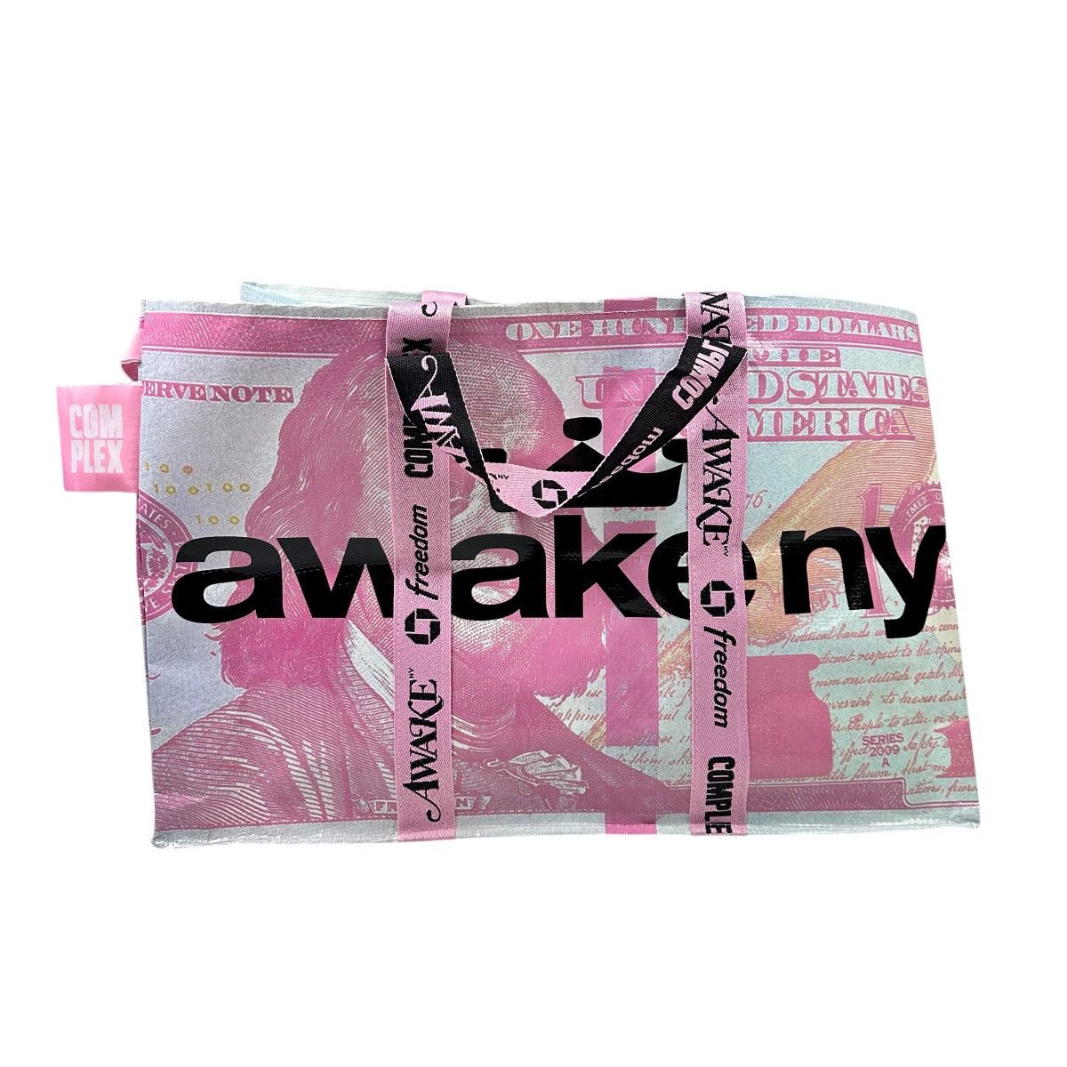 Awake NY Awake NY x Complexcon LV 2025 Chase Exclusive Pink Tote Bag Size ONE SIZE - 1 Thumbnail