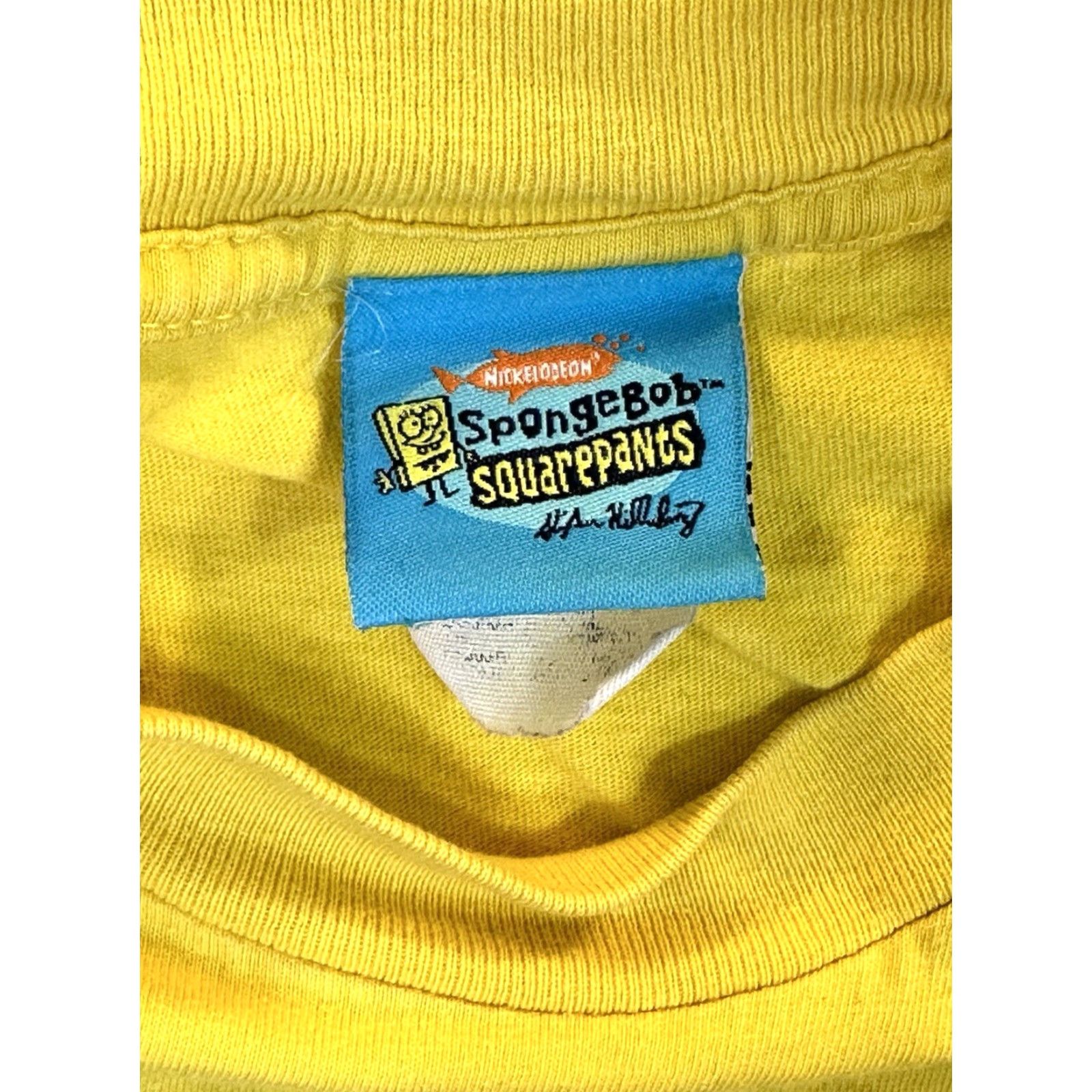 Vintage VINTAGE Spongebob Y2K Tee Yellow Graphic Two Sided I'm Ready Men's L Shirt Size US L / EU 52-54 / 3 - 4 Thumbnail