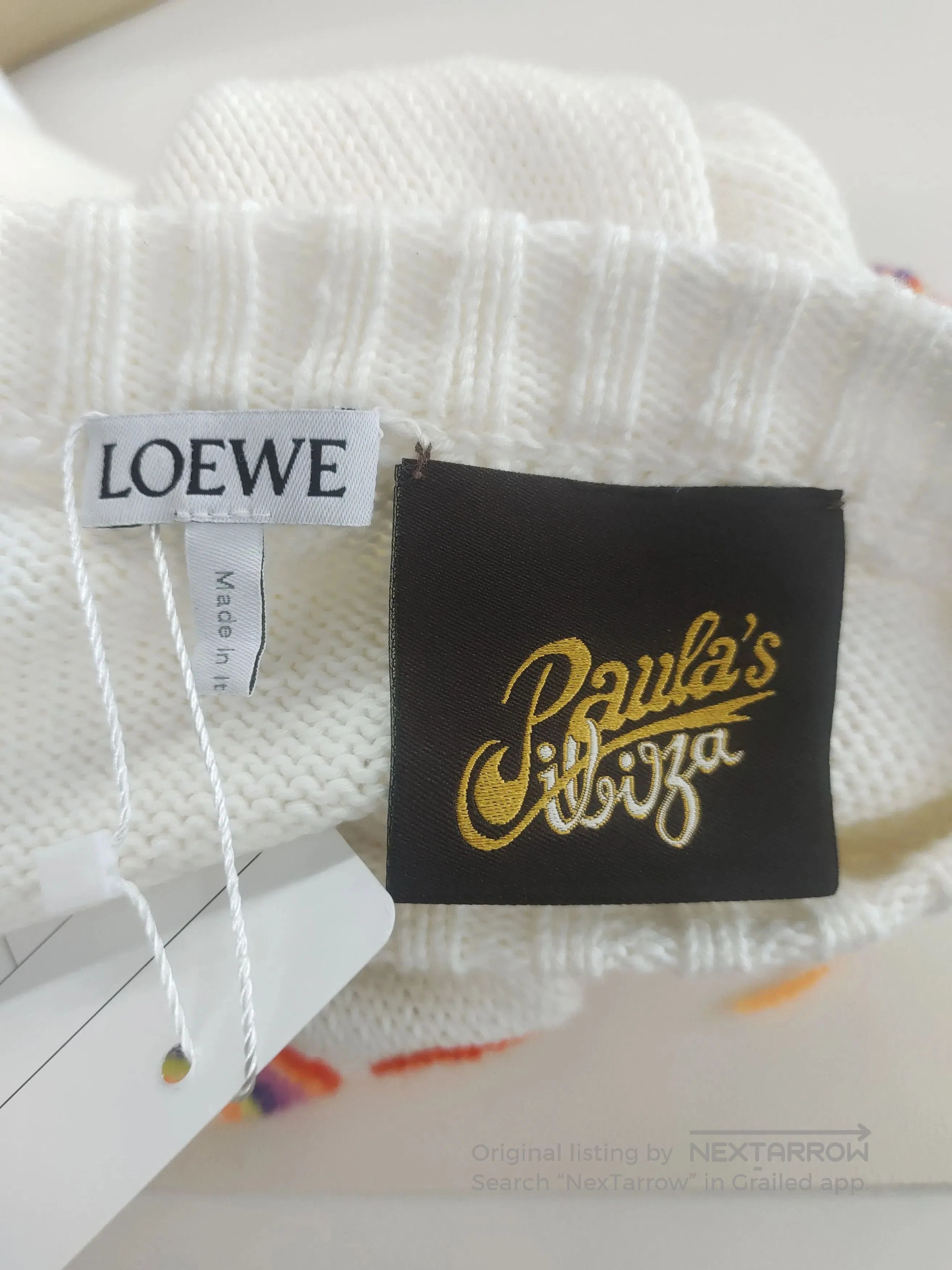 Loewe Loewe Fringe Embroidered Knit Sweater. Size US S / EU 44-46 / 1 - 3 Thumbnail