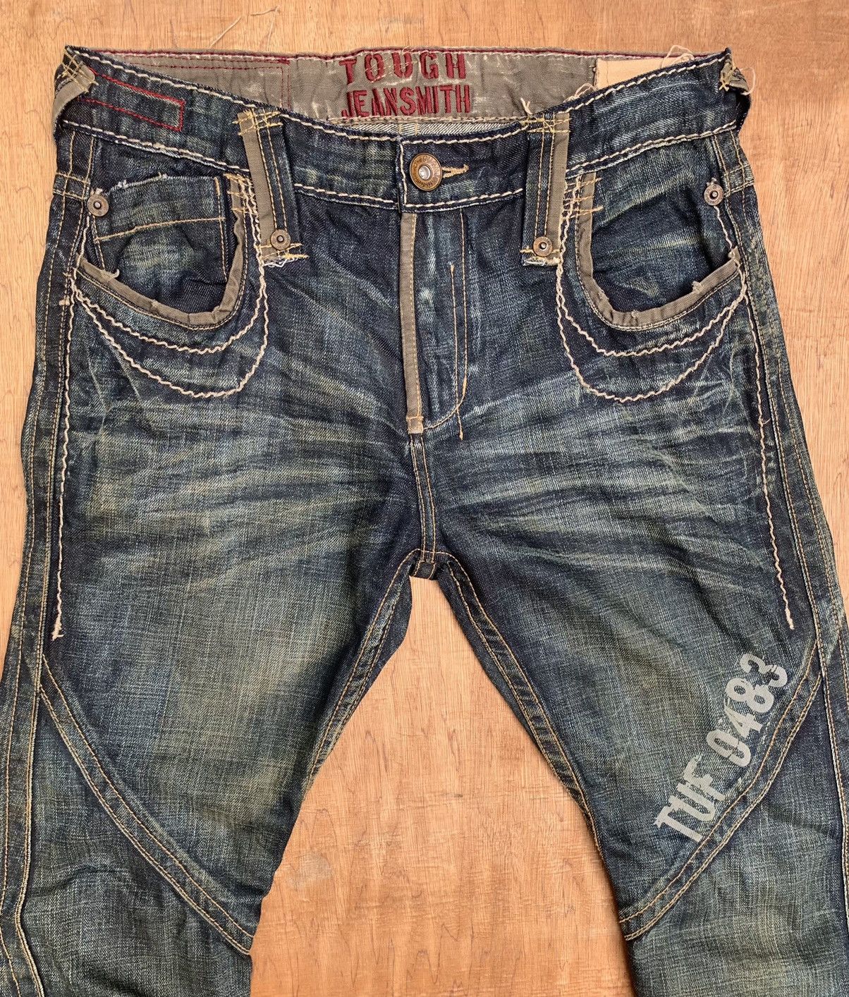 Other Rare..TOUGH JEANSMITH Jeans Pants Size US 32 / EU 48 - 8 Thumbnail