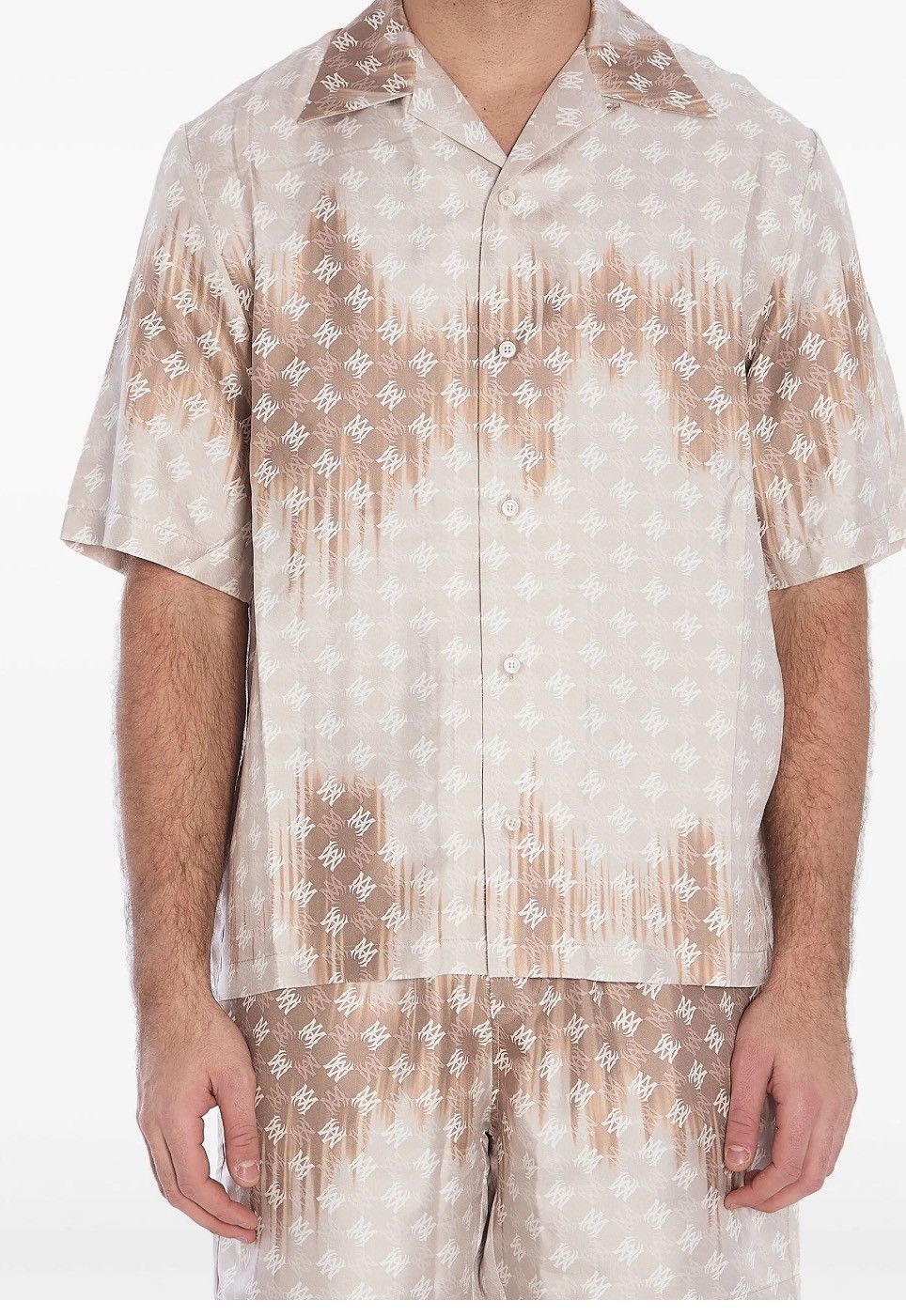 Amiri AMIRI monogram-print shirt Size US M / EU 48-50 / 2 - 3 Thumbnail