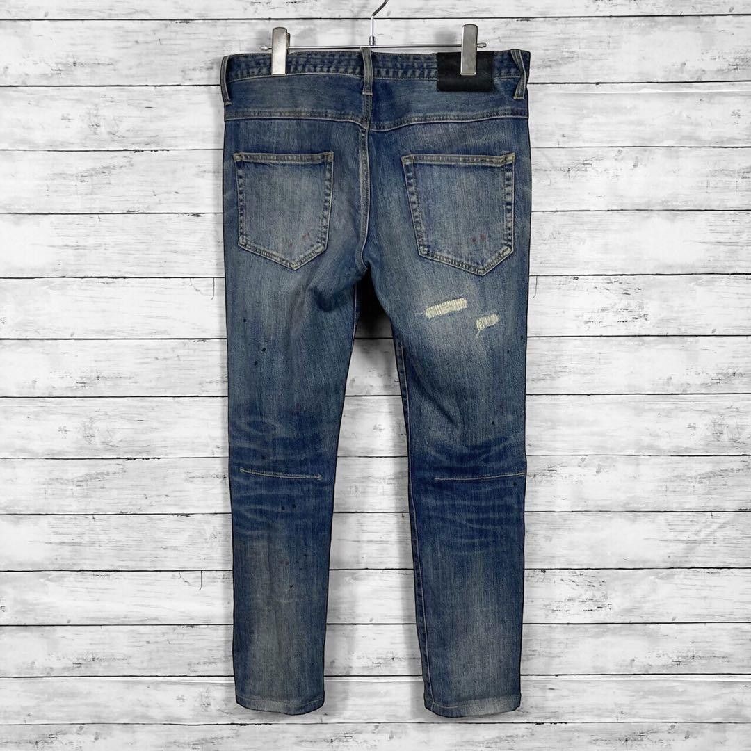 Number (N)ine Number Nine Loveless Heavy Distressed Denim Jeans Size US 31 - 4 Thumbnail