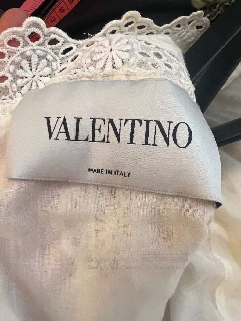 Valentino Valentino White lace patchwork dress Size S / US 4 / IT 40 - 5 Thumbnail