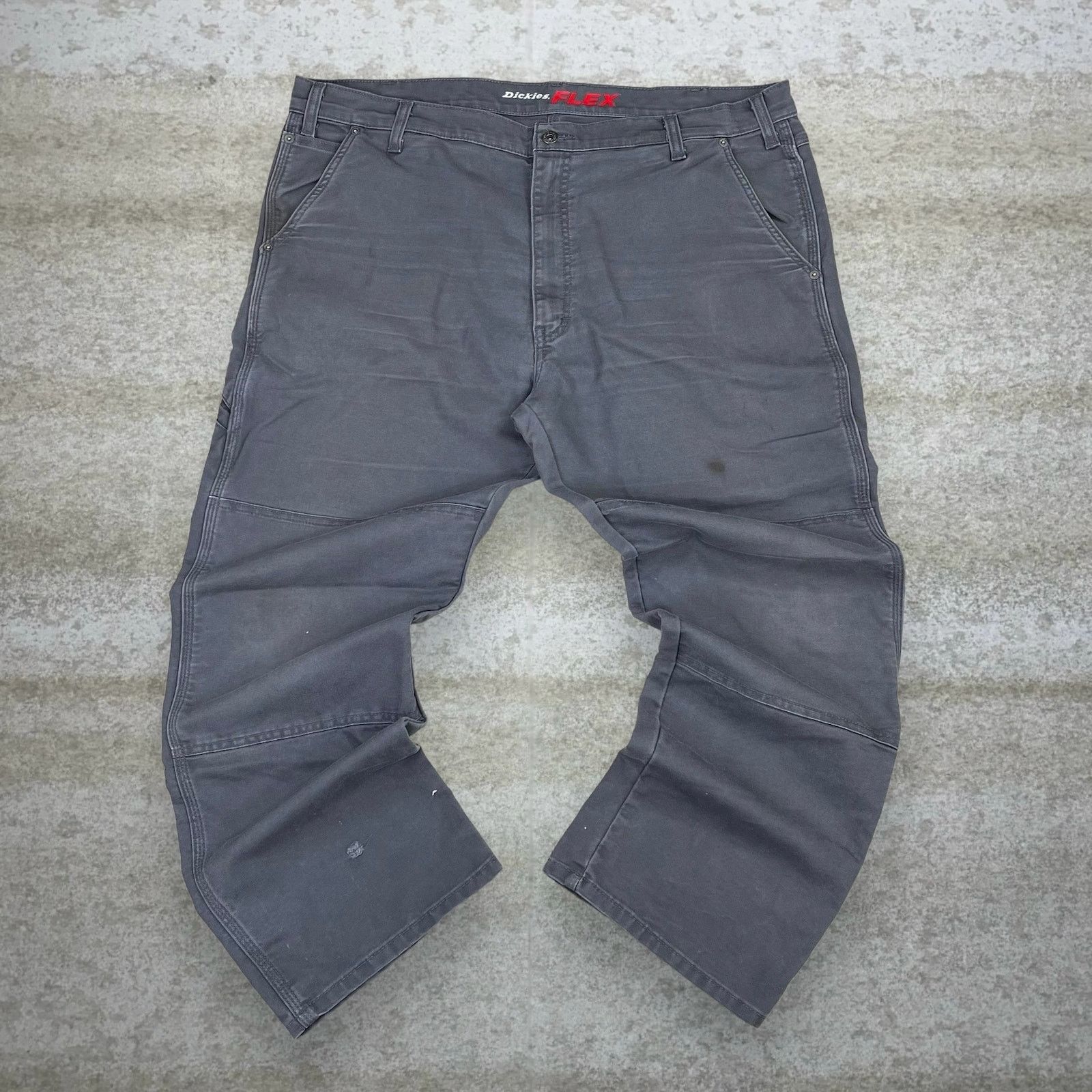 Dickies Vintage Y2K Dickies Carpenter Pants 42x30 Straight Fit Grey Size US 42 / EU 58 - 2 Thumbnail