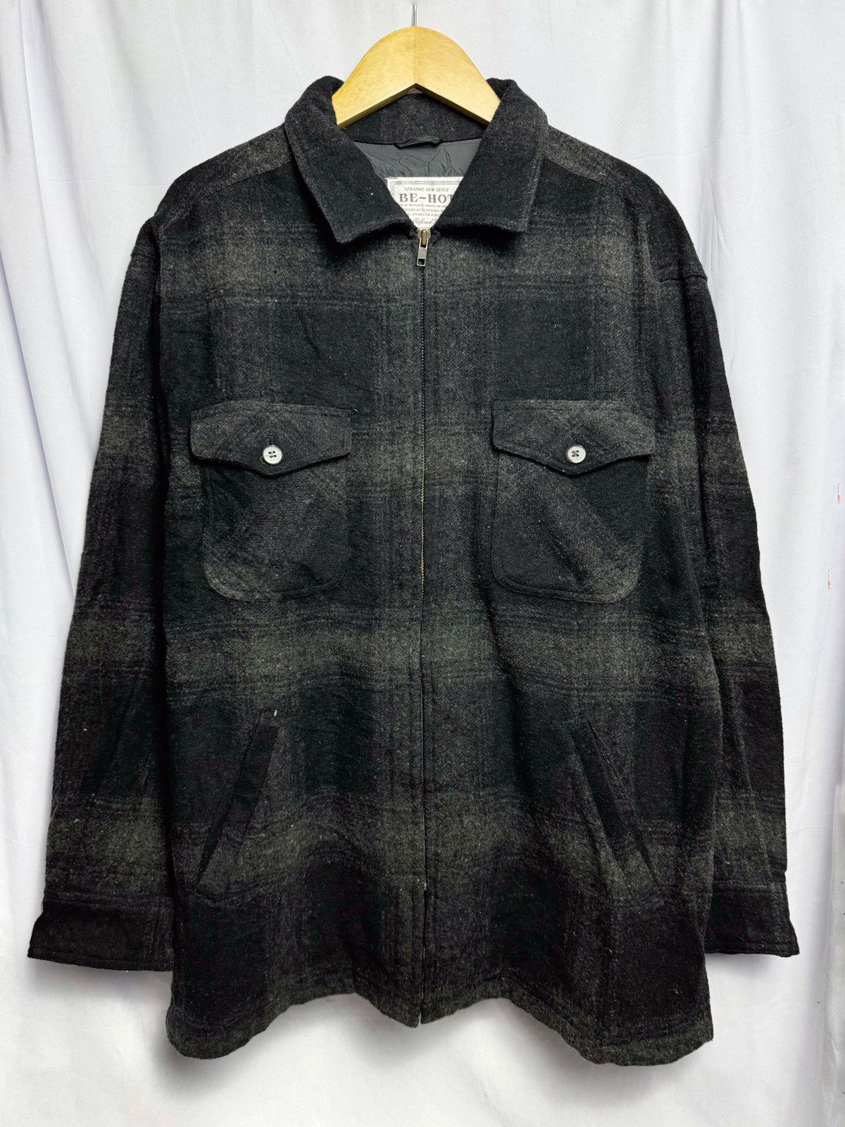 Hysteric Glamour Japanese Be-Hot Plaid Zipper Jacket Size US M / EU 48-50 / 2 - 2 Thumbnail