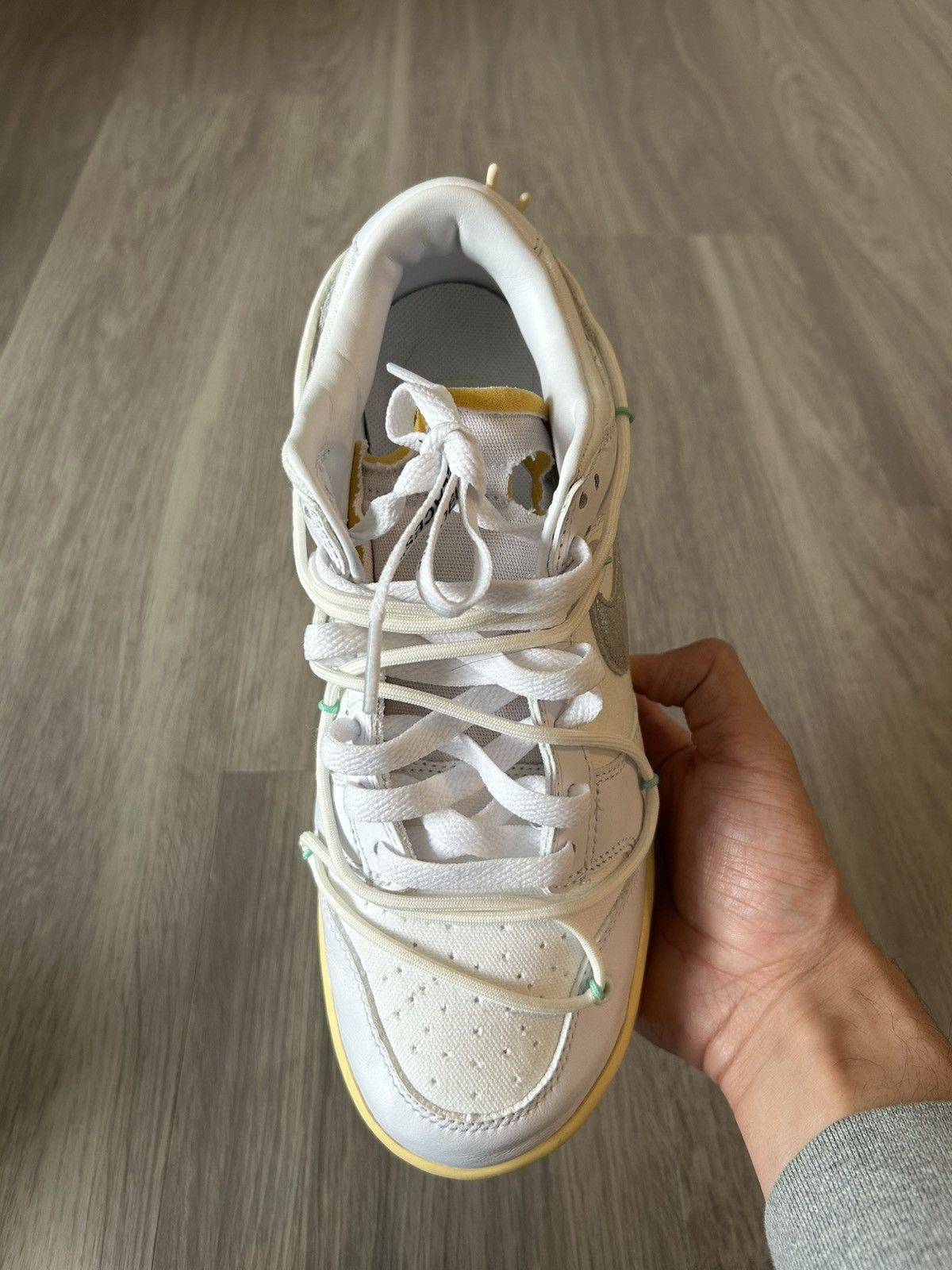 Nike × Off-White Off-White X Nike Dunk Low 01 Of 50 Size 8 Size US 8 / EU 41 - 13 Thumbnail