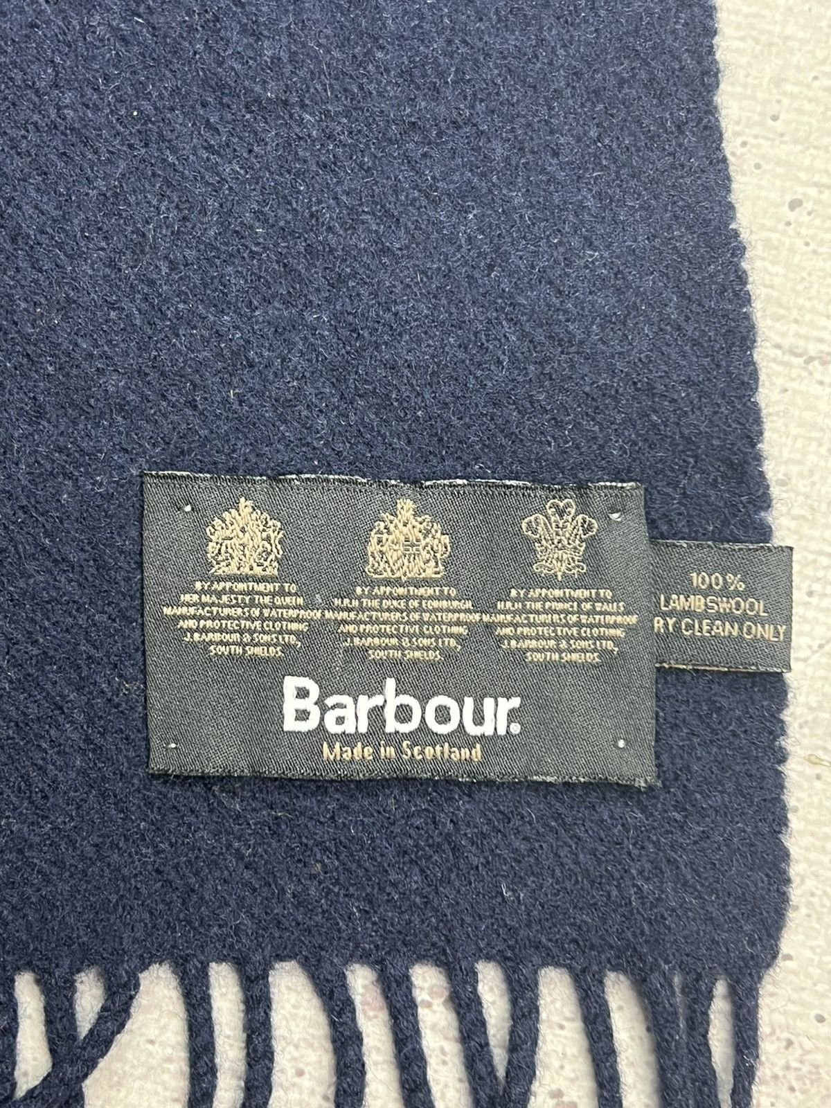 Barbour × Vintage Vintage Barbour Scarf Size ONE SIZE - 2 Thumbnail
