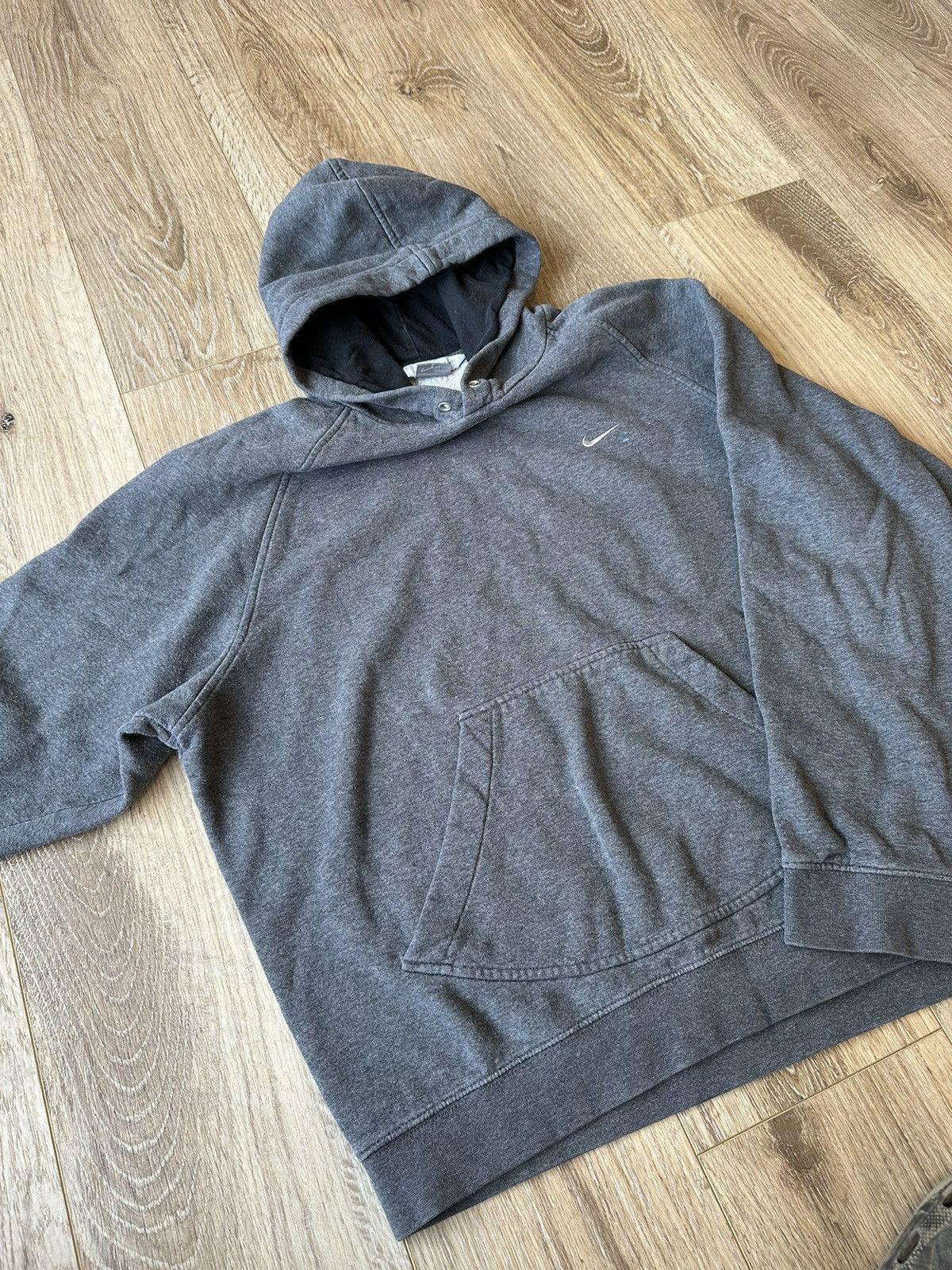 Nike × Vintage Vintage Y2K Nike Hoodie Sweatshirt Skate Grunge Size US L / EU 52-54 / 3 - 6 Thumbnail