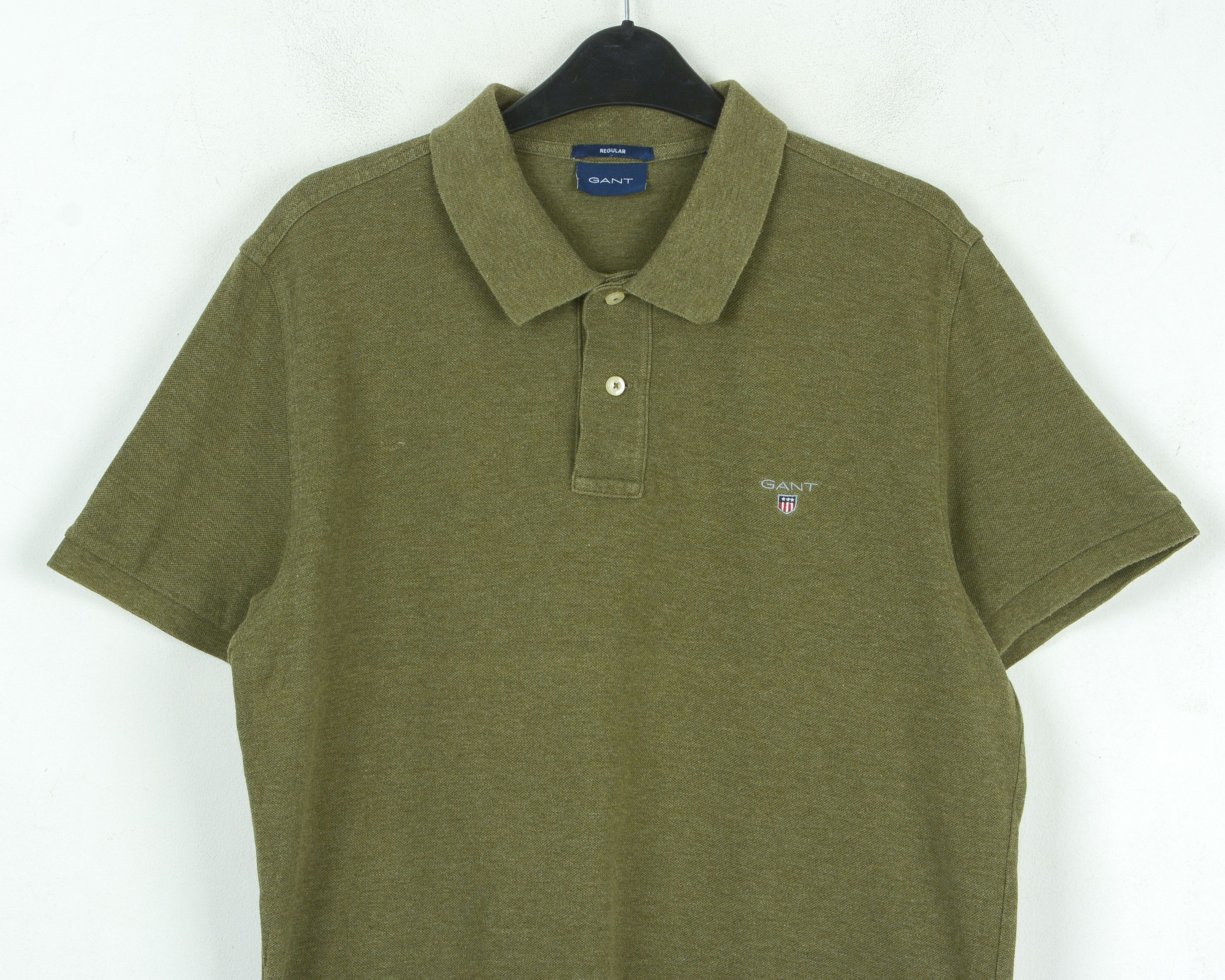 Gant Polo Shirt Short Sleeved Regular Fit Cotton Casual Top Size US L / EU 52-54 / 3 - 2 Thumbnail