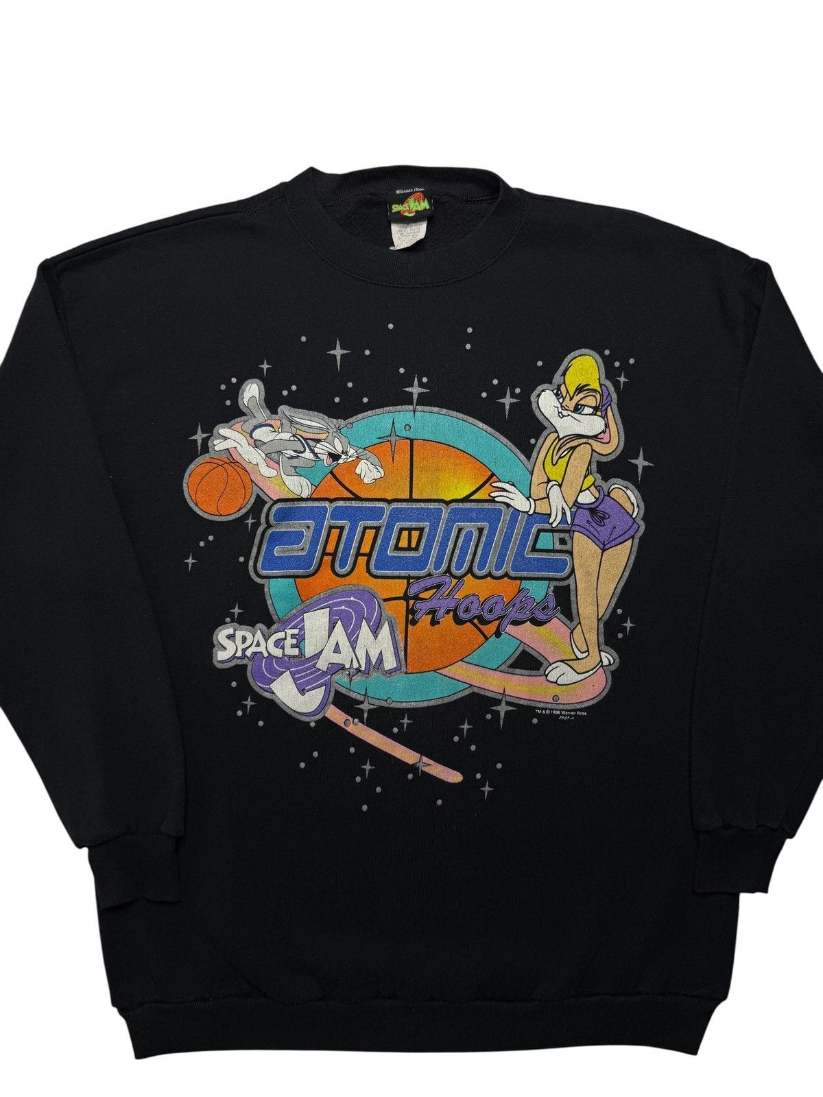 Vintage Vintage 1996 Looney Tunes Space Jam Sweater Size US XL / EU 56 / 4 - 2 Thumbnail