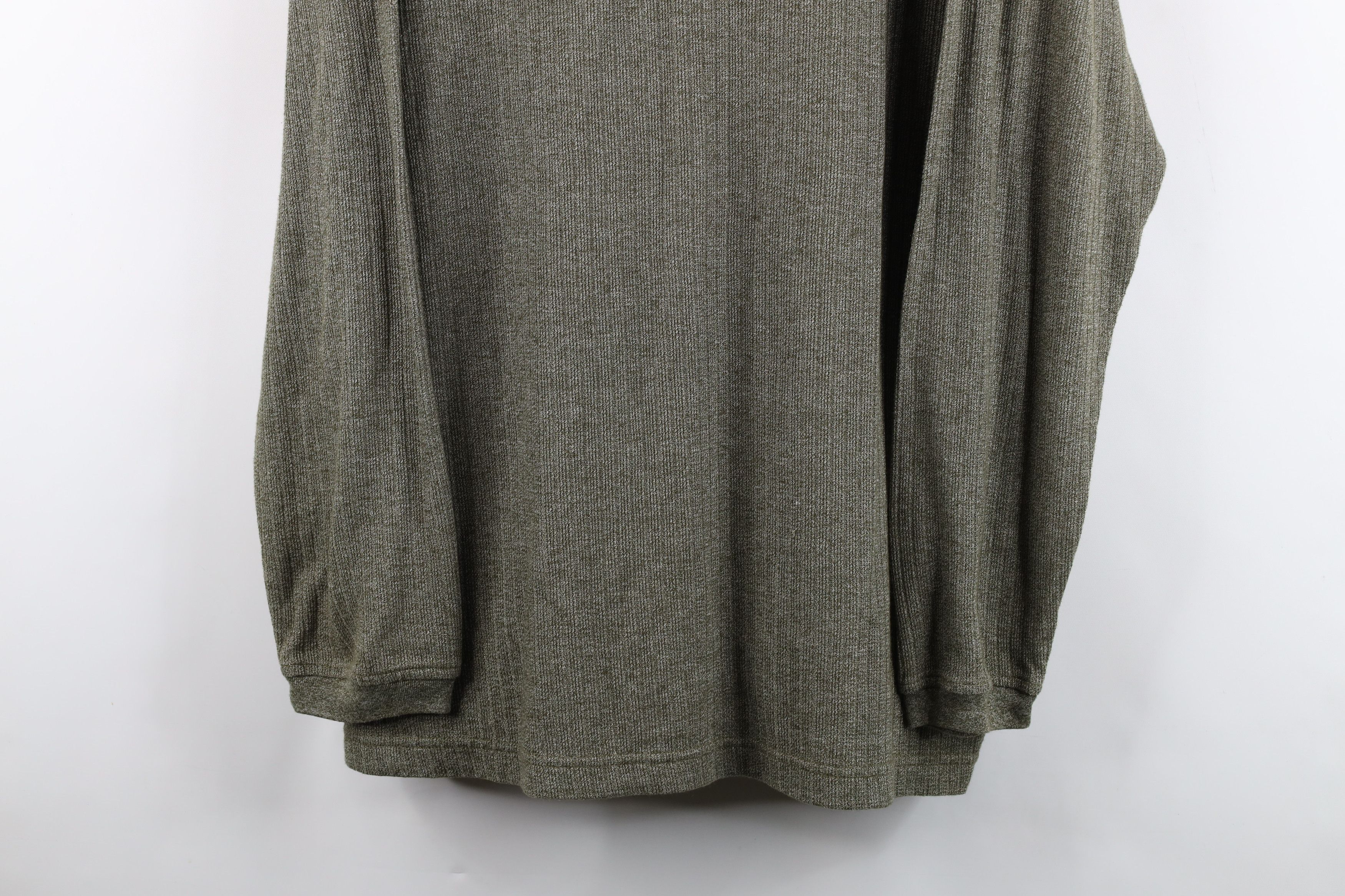 Vintage Vintage 90s Streetwear Ribbed Long Sleeve Henley T-Shirt Size US XL / EU 56 / 4 - 3 Thumbnail