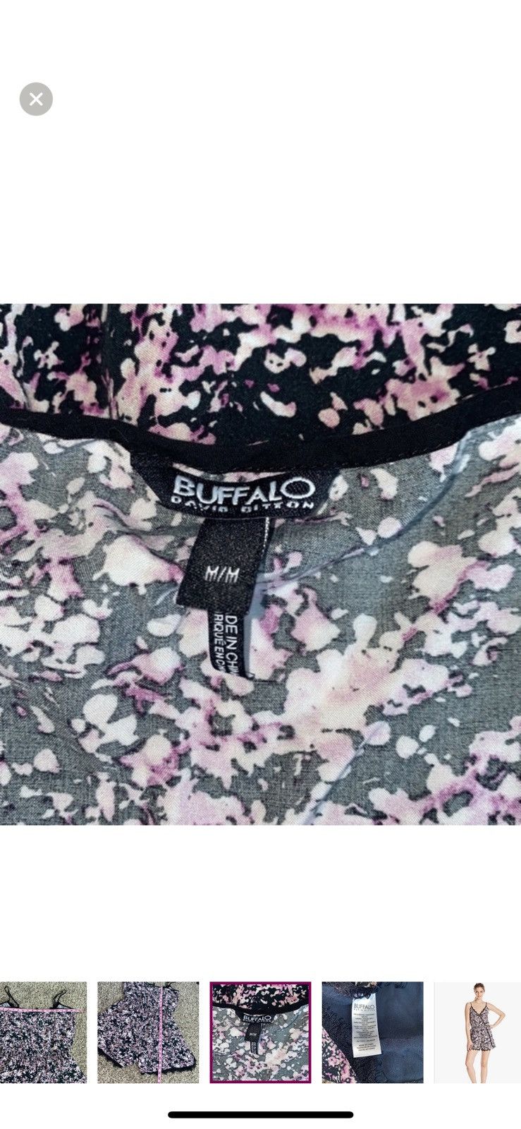 Buffalo David Bitton Buffalo David button medium gossamer lace trim romper Size 30" / US 8 / IT 44 - 6 Thumbnail