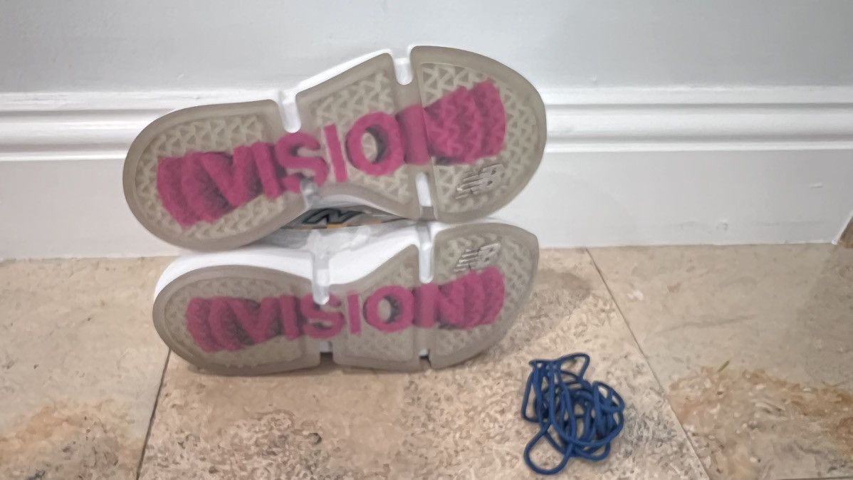 Jaden Smith × New Balance New Balance Vision Racer Jaden Smith White Navy Yellow Sz 11 Size US 11 / EU 44 - 10 Thumbnail