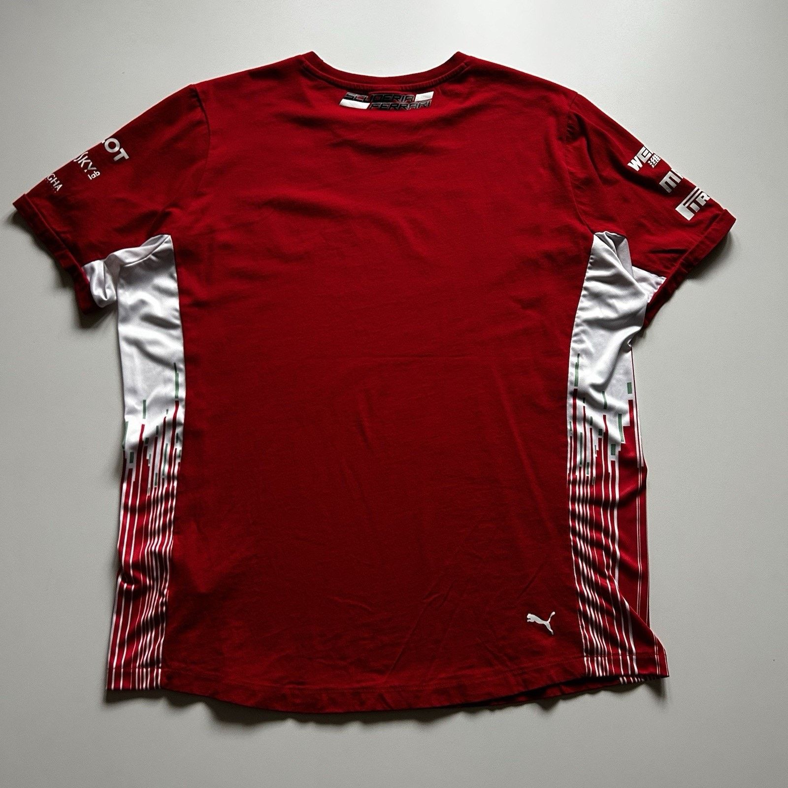 Ferrari PUMA Scuderia Ferrari T Shirt Vintage Y2K Promo Size XL Red Size US XL / EU 56 / 4 - 3 Thumbnail