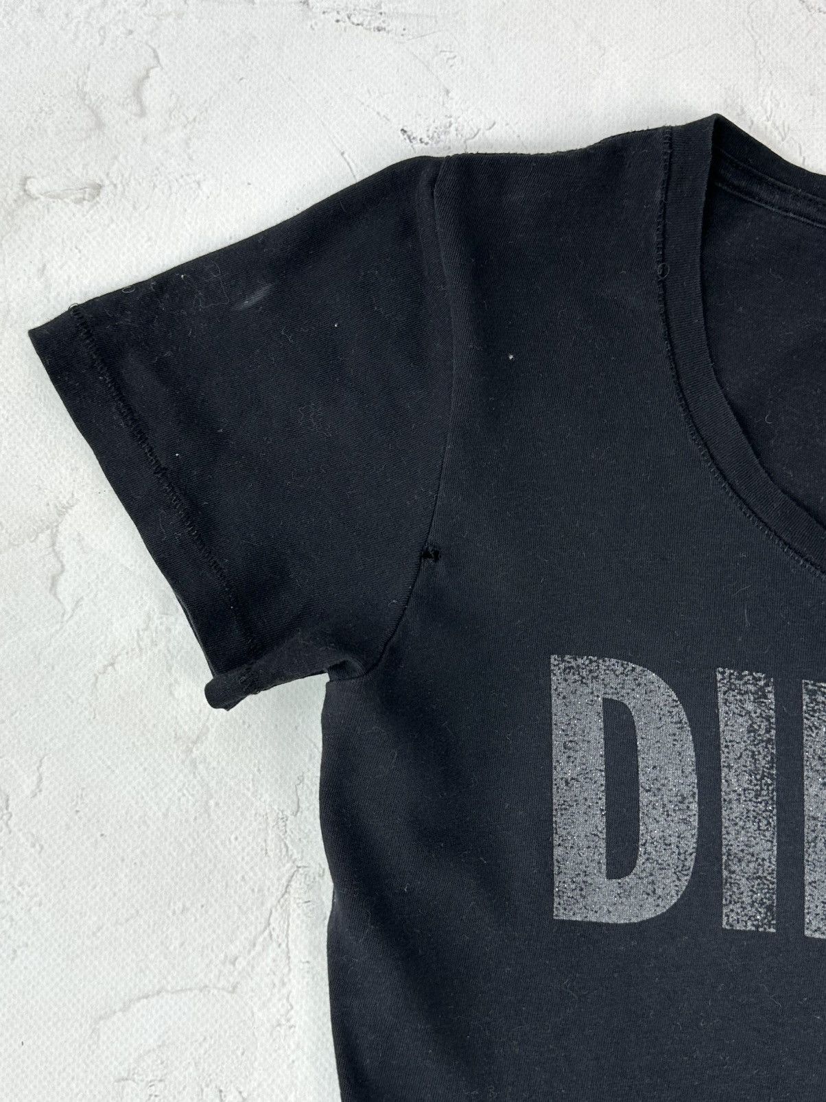 Diesel Vintage Diesel Black T-shirt Size S / US 4 / IT 40 - 7 Thumbnail