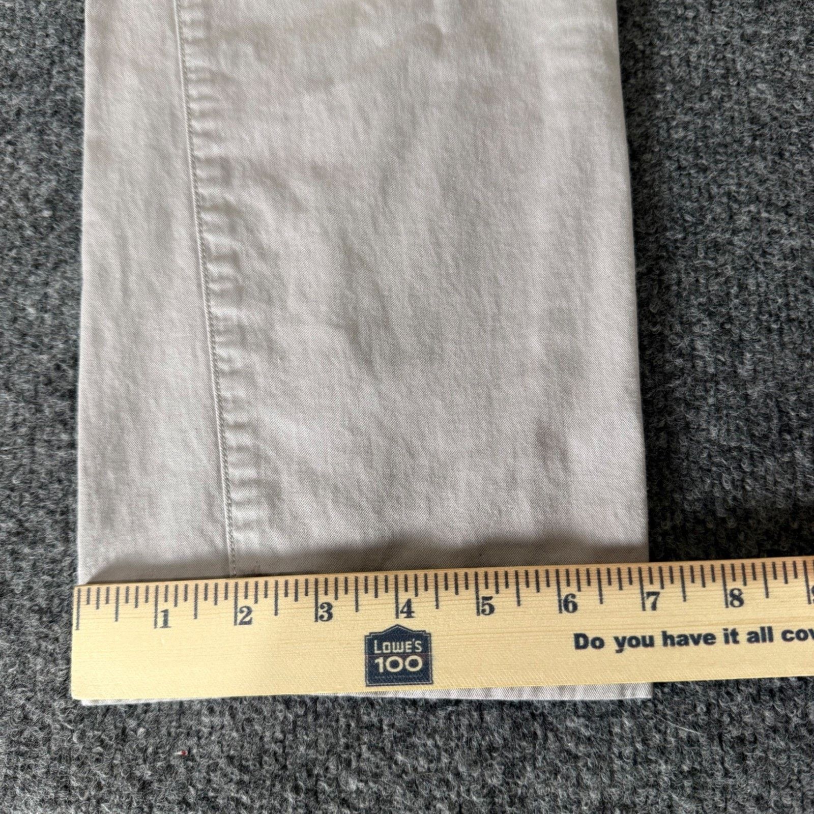 UNTUCKit UNTUCKit Mens Chino Pants 35x30 (36x29) Gray Casual Size US 36 / EU 52 - 7 Thumbnail