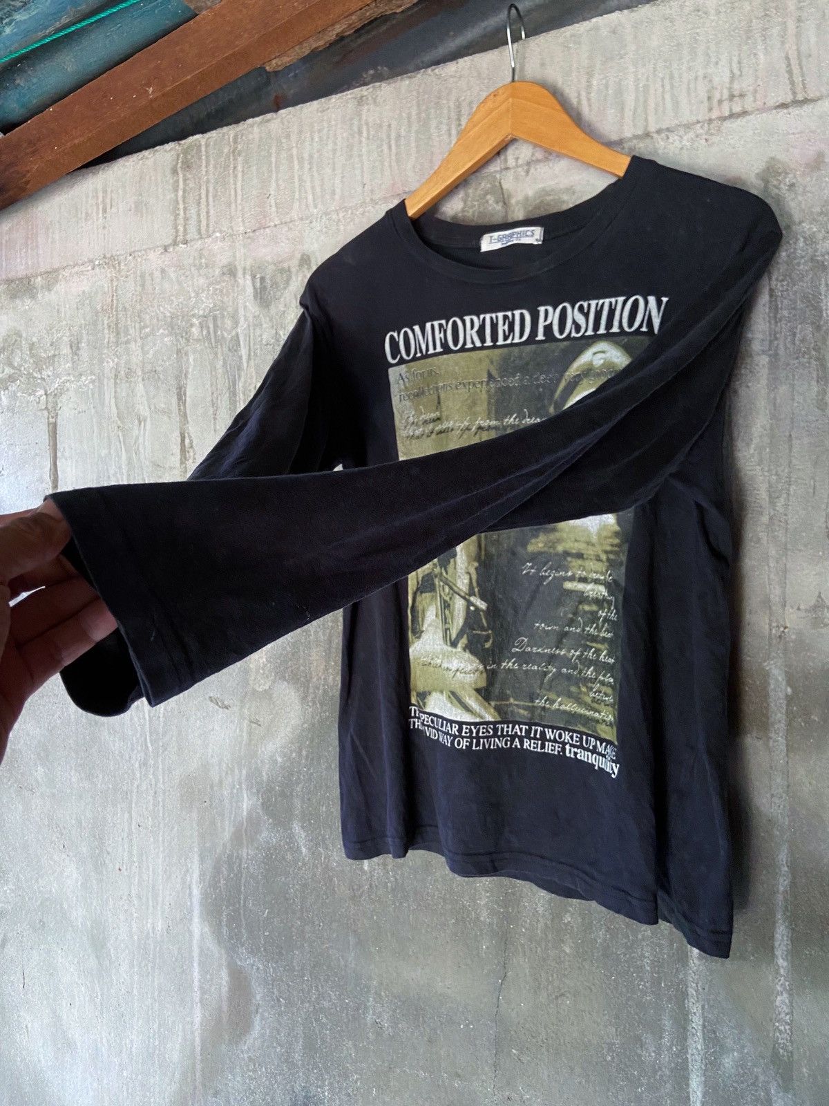 Japanese Brand COMFORTED POSITION AS FOR US LONG SLEEVE Size US M / EU 48-50 / 2 - 2 Thumbnail