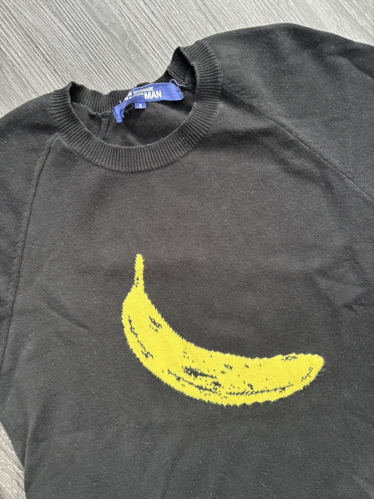 Junya Watanabe SS2003 Banana Short sleeve Knit Size US S / EU 44-46 / 1 - 2 Thumbnail
