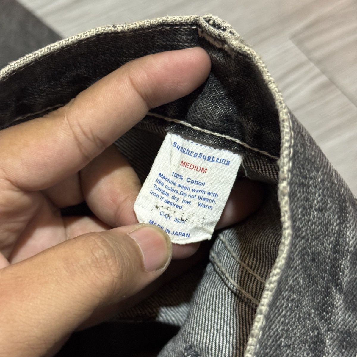 Post Overalls Post Overall Selvedge Ripped Jeans Size US 32 / EU 48 - 6 Thumbnail