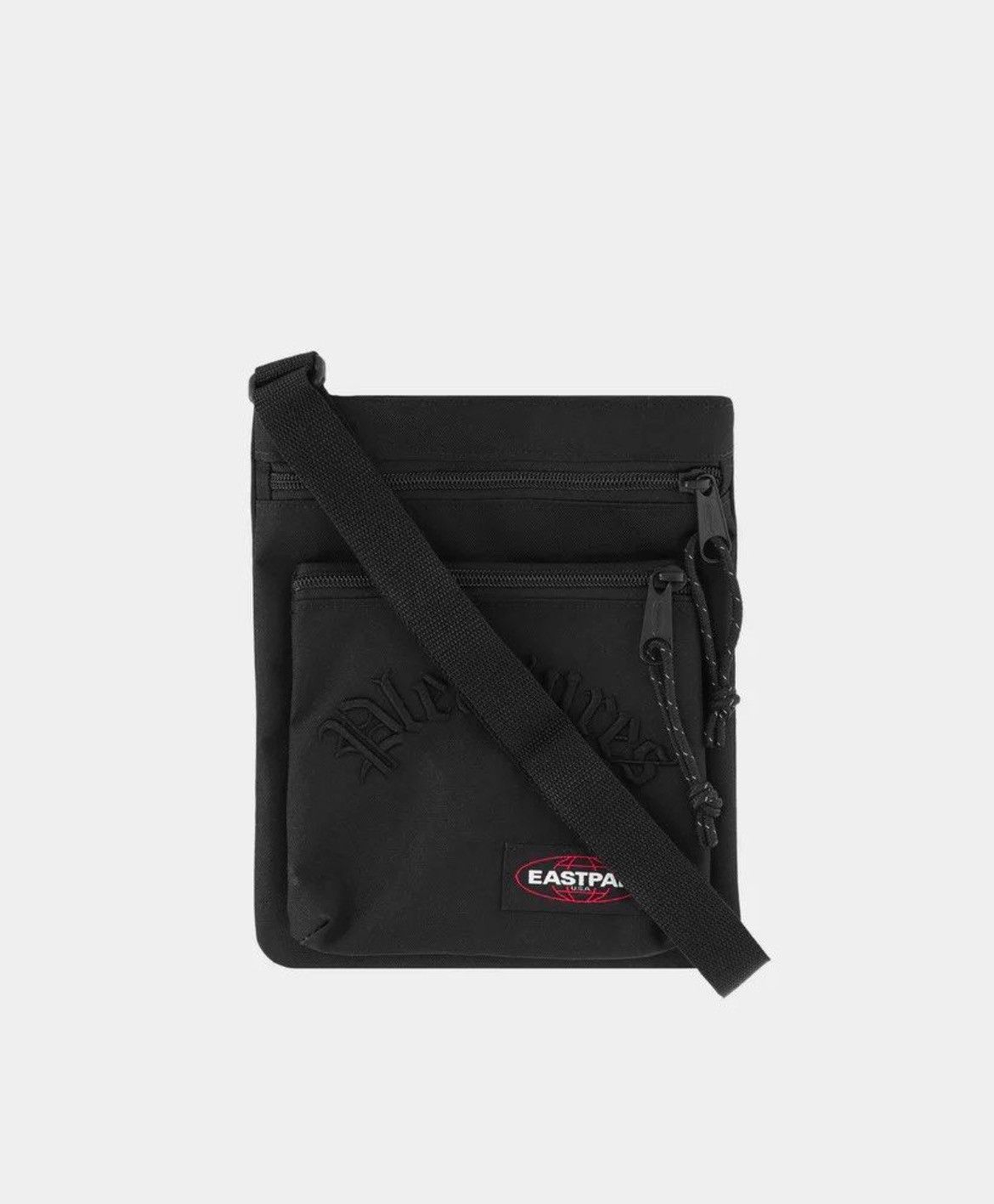 New! Eastpak X Pleasures Rusher Crossbody Bag in Black, Men's — image 2 of 3